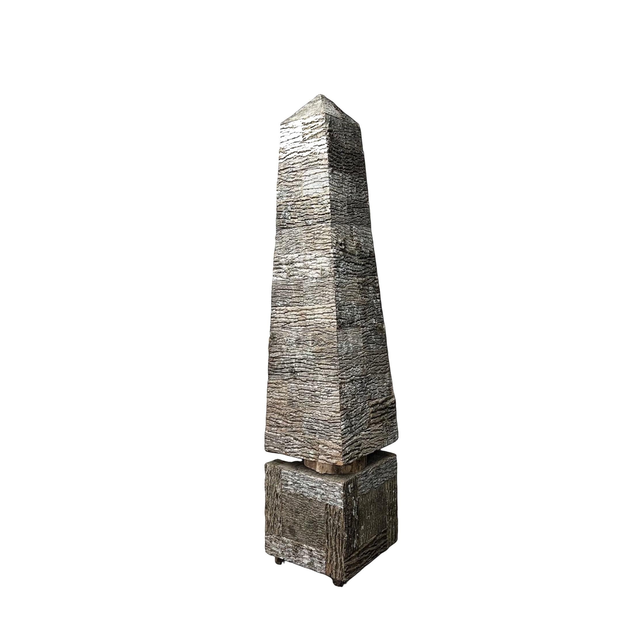 American Pair Monumental Raleigh Adams Artisanal Obelisks 96