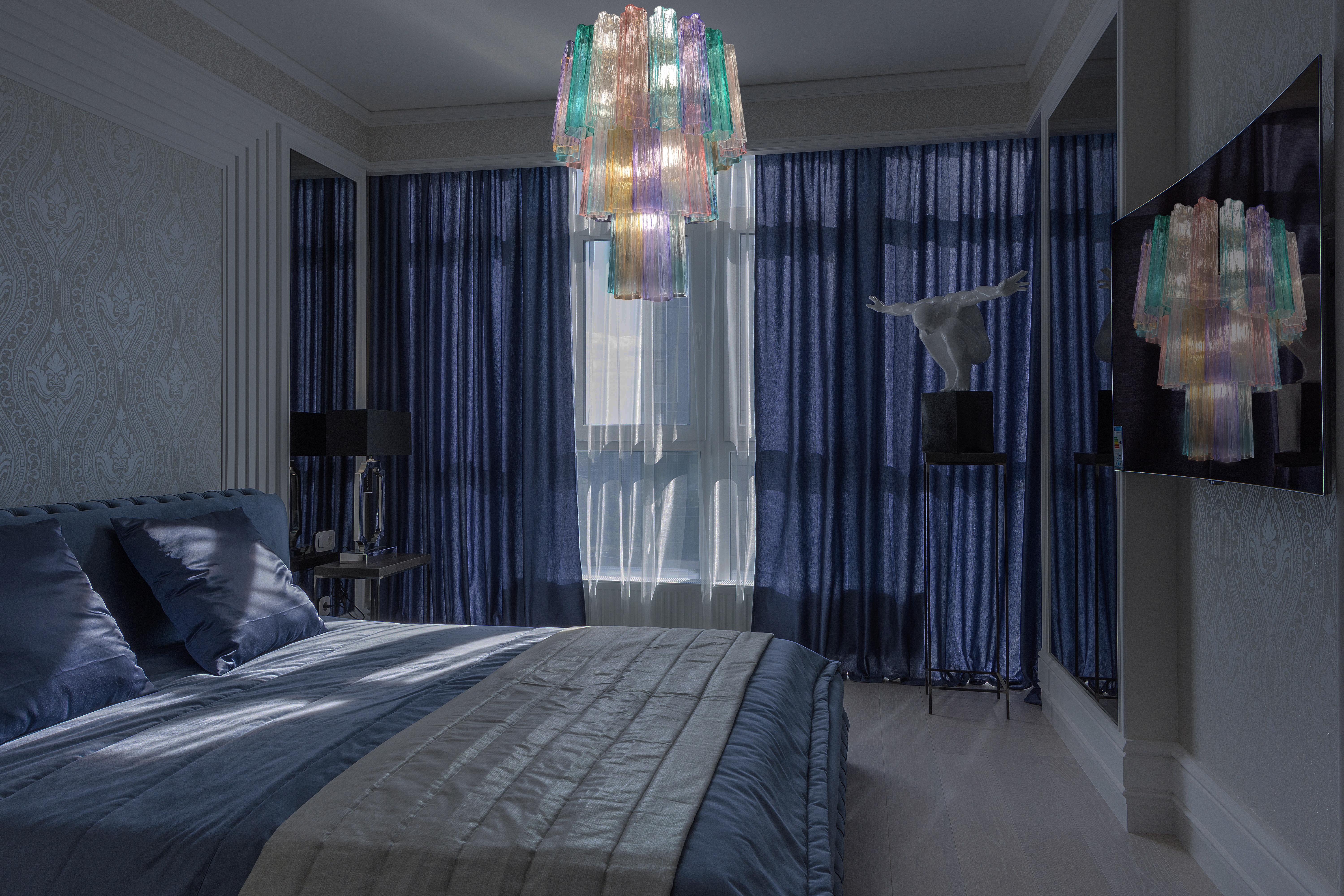 Coppia di lampadari multicolore di Murano di Valentina Planta in vendita 4