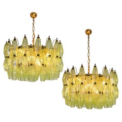 Pair Murano Chandeliers