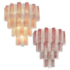 Pair Murano Chandeliers