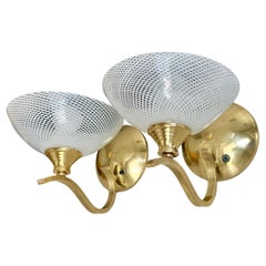 Lampade da parete e applique in vetro soffiato