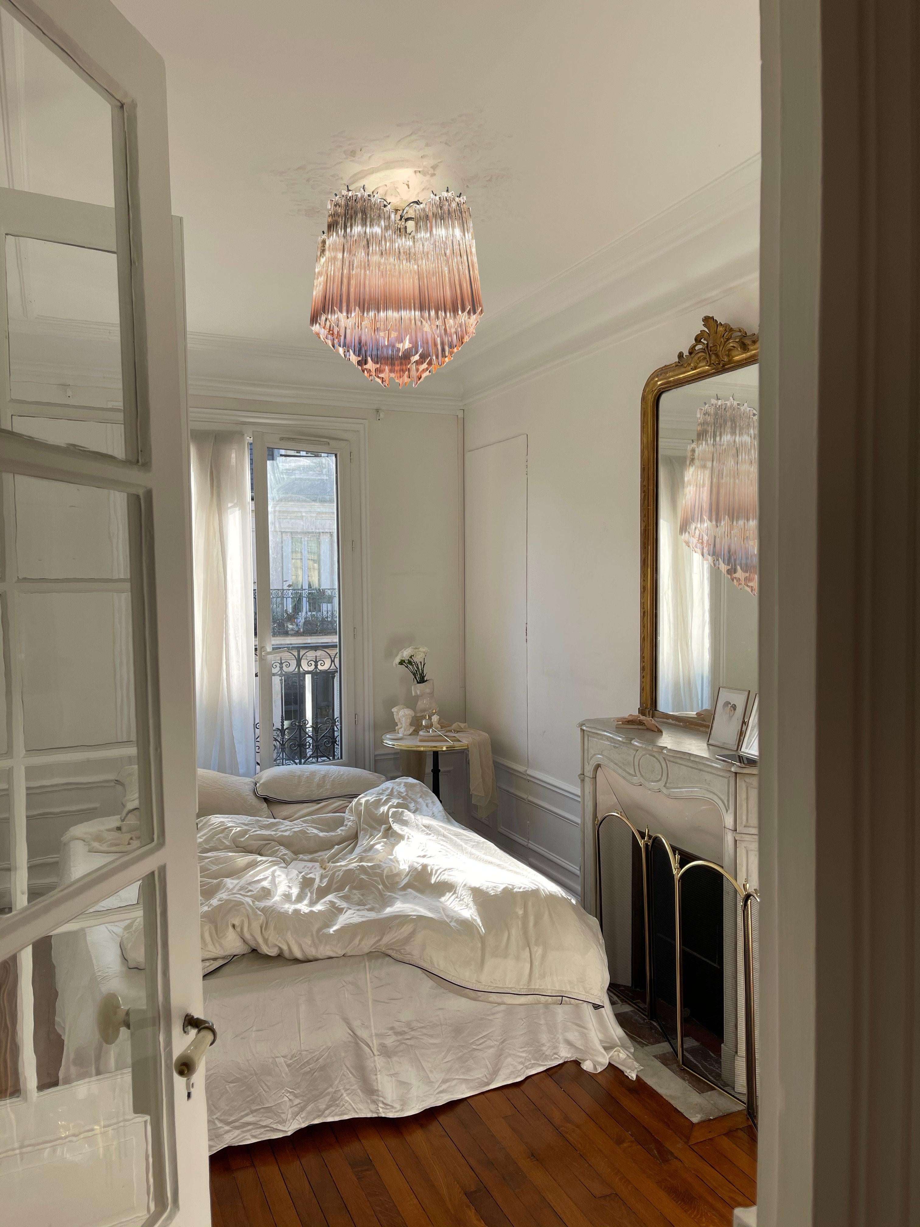 Pair Murano Glass Chandeliers For Sale 6