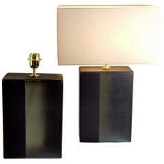 Murano Italy Pair of Glass Lamps 