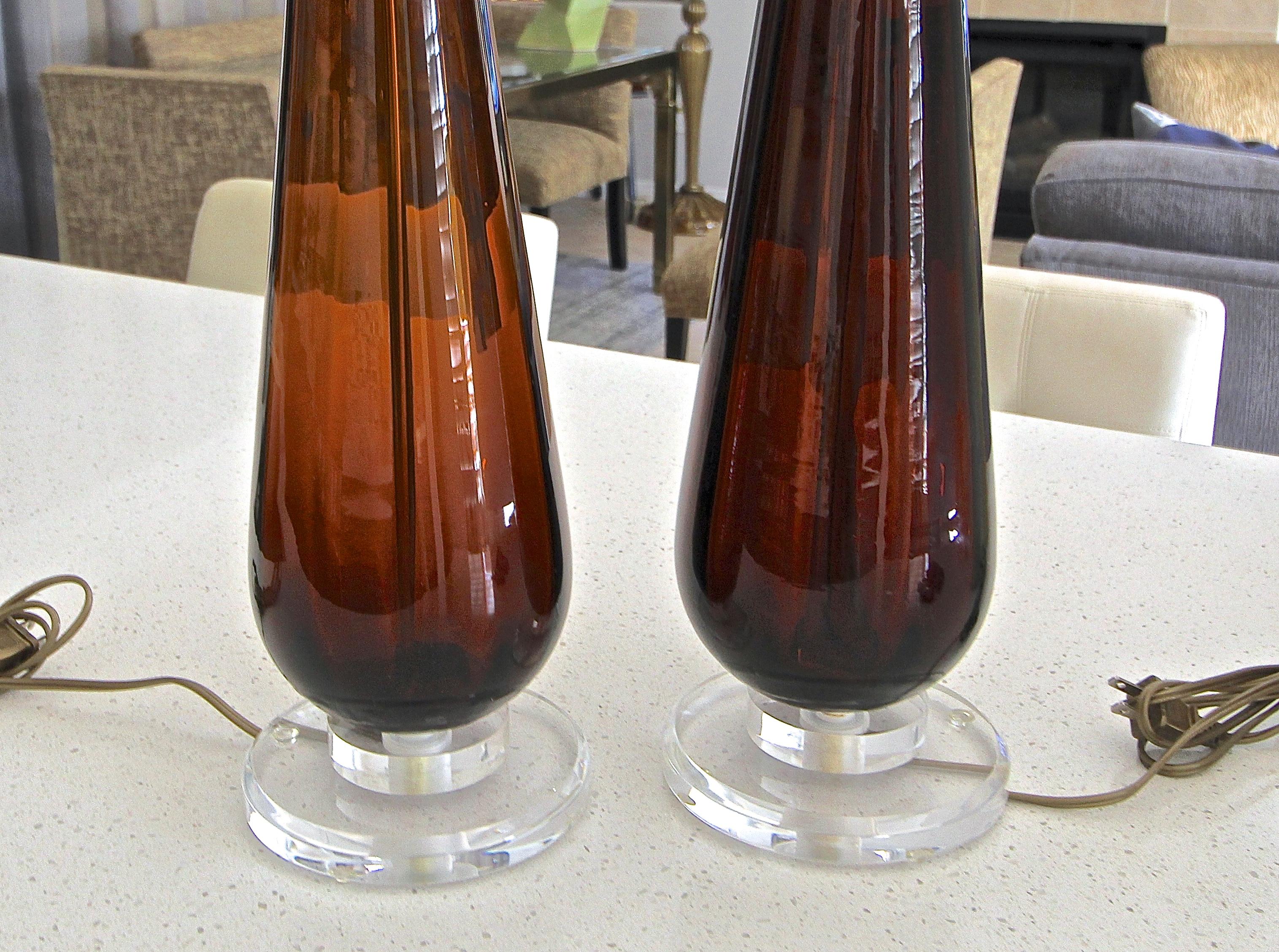 Mid-20th Century Pair of Murano 