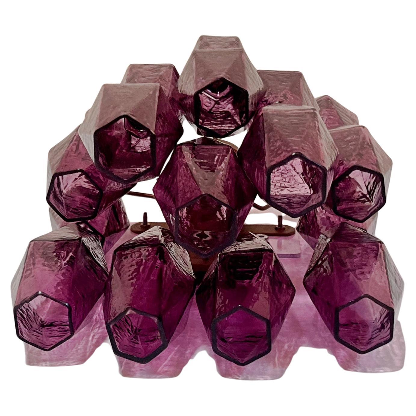 Pair Murano Sconces For Sale 2