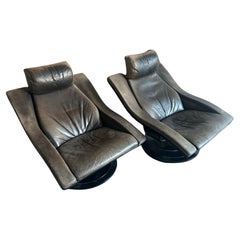 Pair Nelo Wave Chairs by Takeshita Okamura & Erik Marquardsen for Nelo Sweden