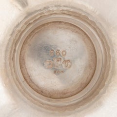 Pair Neoclassical Silver Water Pitchers by Gorham