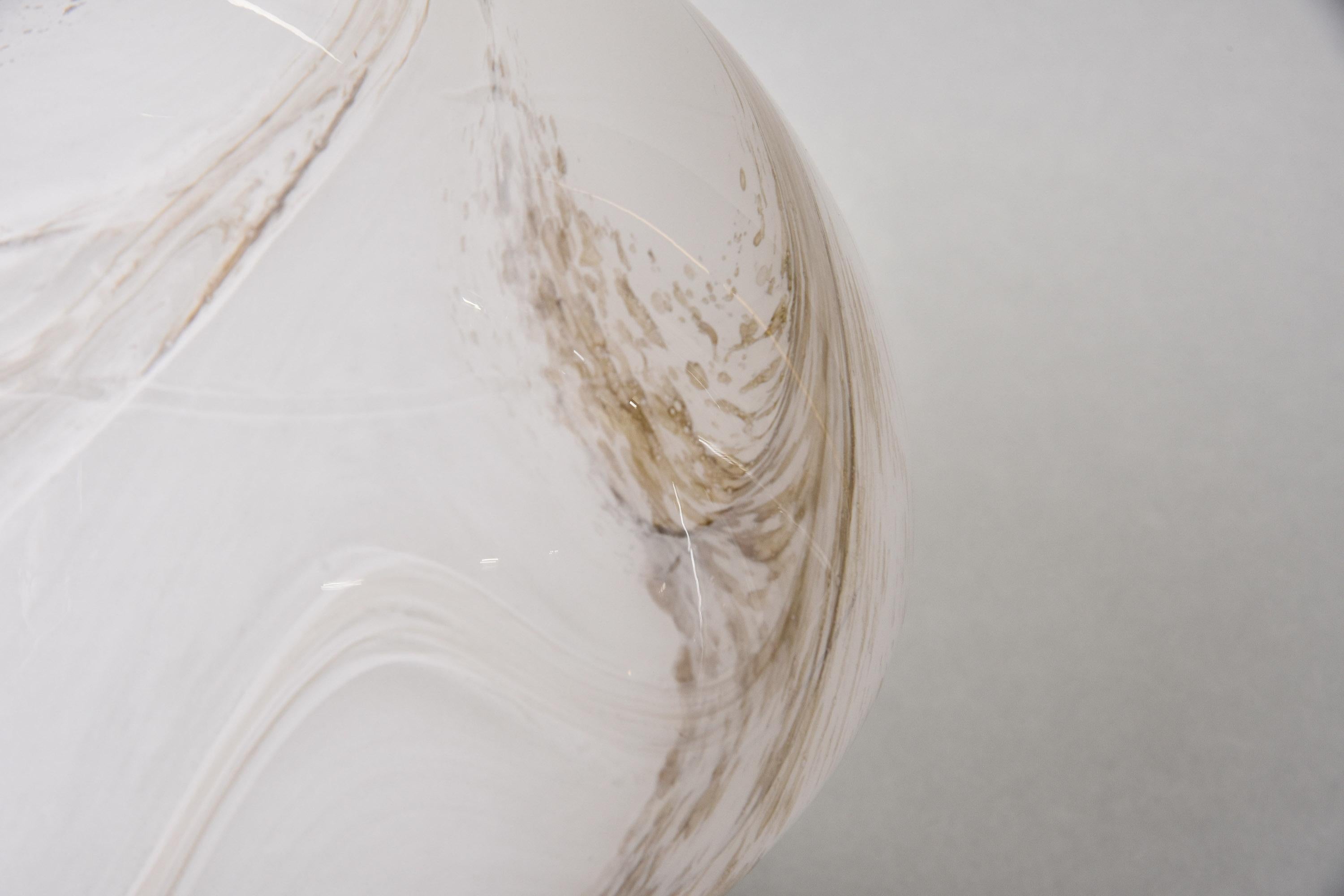 Paire de lampes champignons en verre Murano, neuves en vente 4