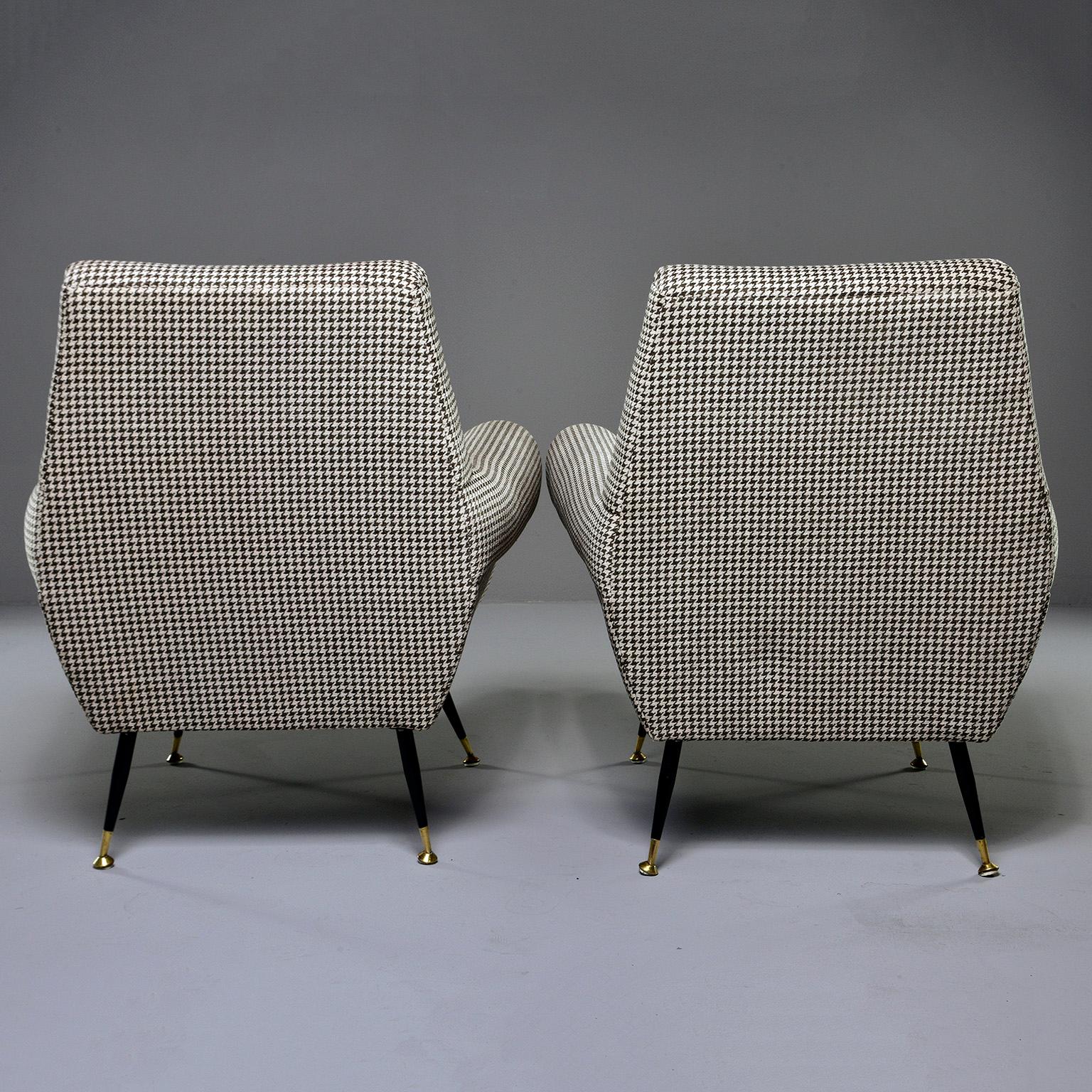 Pair of Newly Upholstered Chairs by Gigi Radice for Minotti In Good Condition In Troy, MI