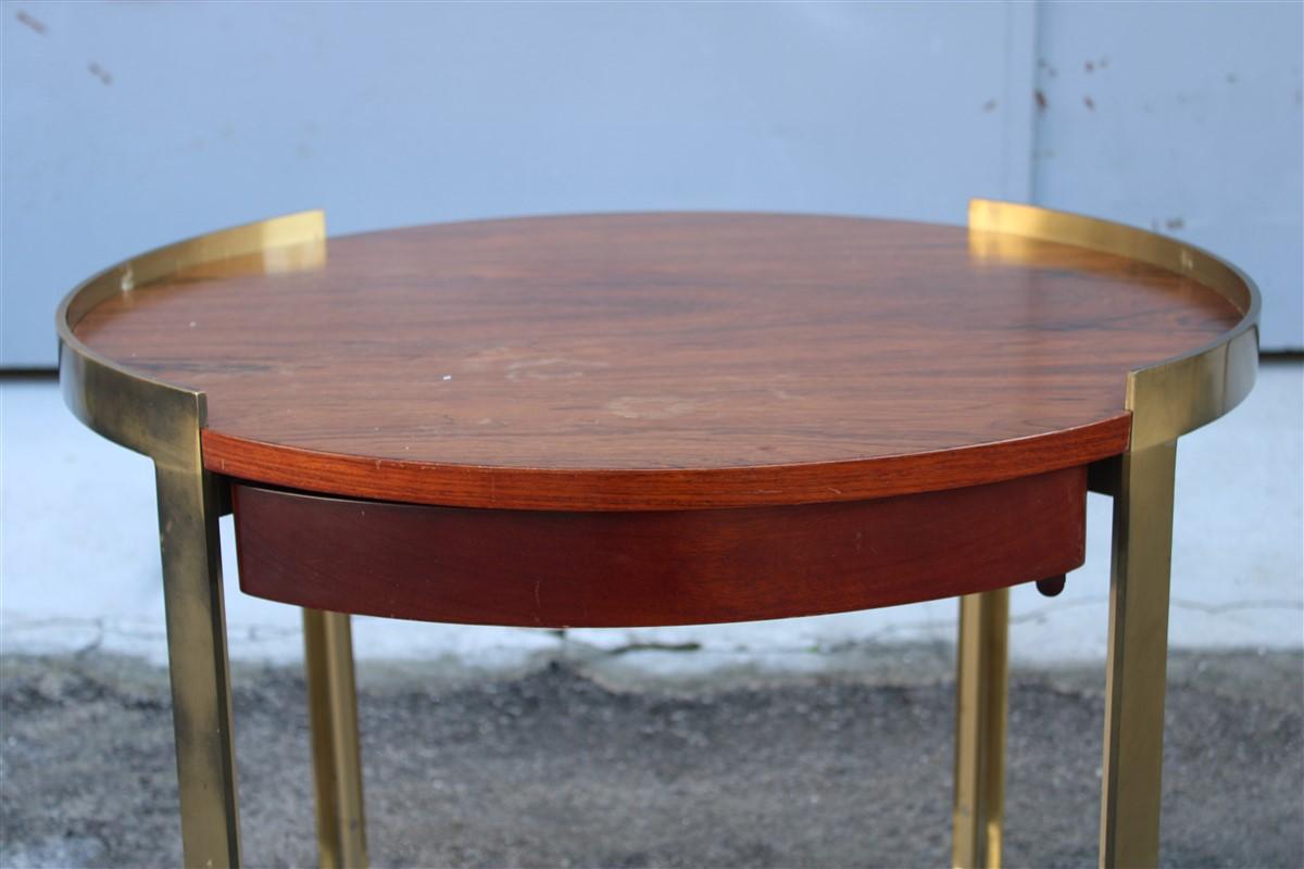 Italian Pair Night Stands Table Coffe Osvaldo Borsani Arredameti Borsani Varedo 1955 For Sale