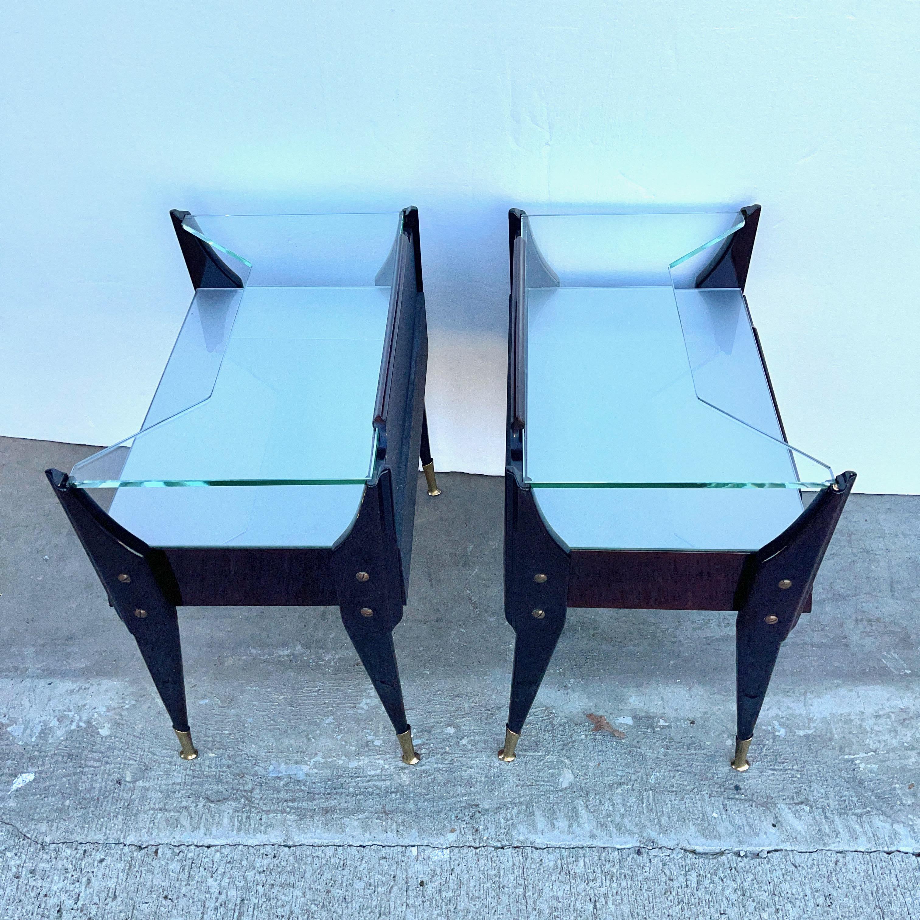 Mid-20th Century La Permanente Mobili Cantù Nightstands For Sale