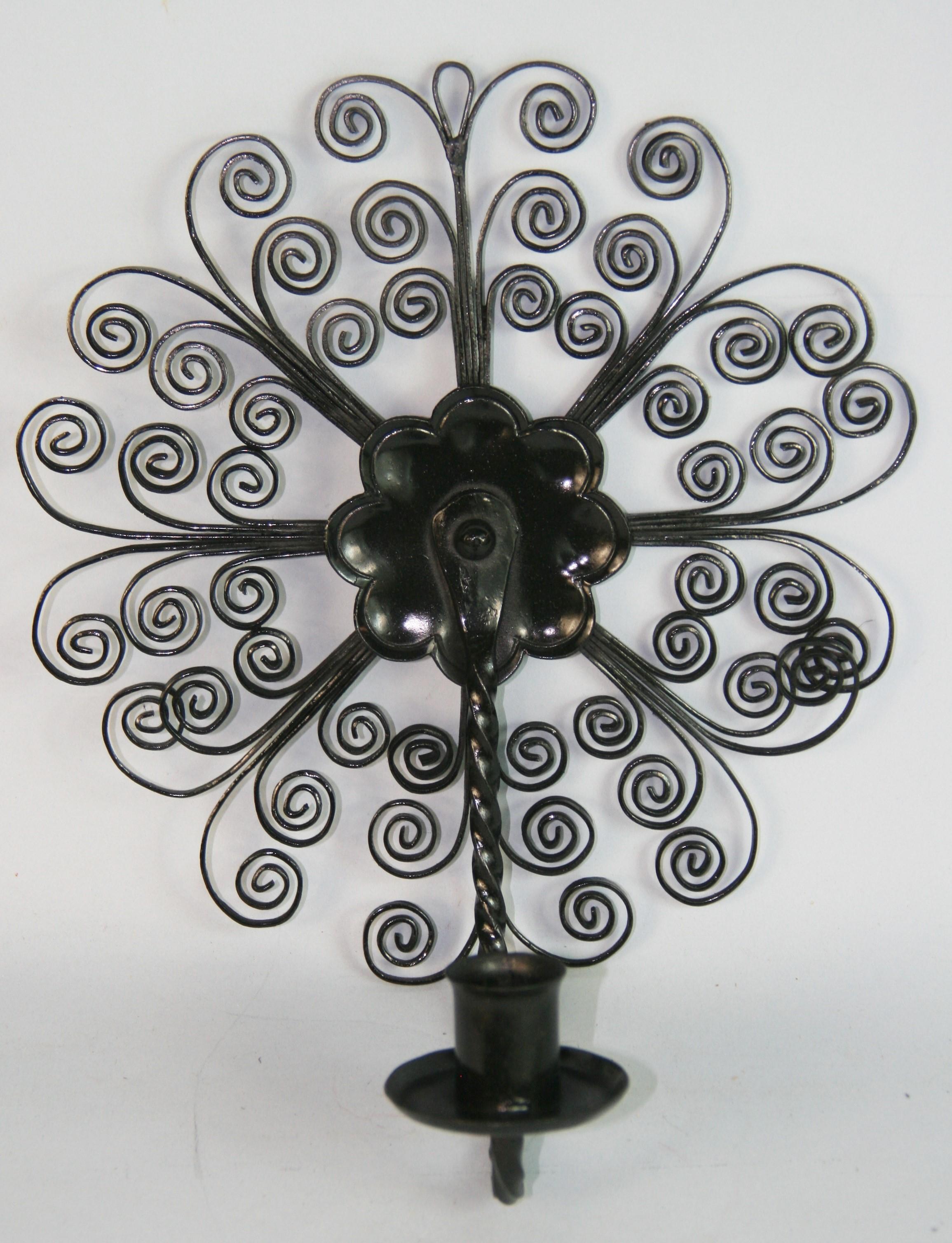 Coppia di candelabri norvegesi Hand Made di T.Grimstad In condizioni buone in vendita a Douglas Manor, NY