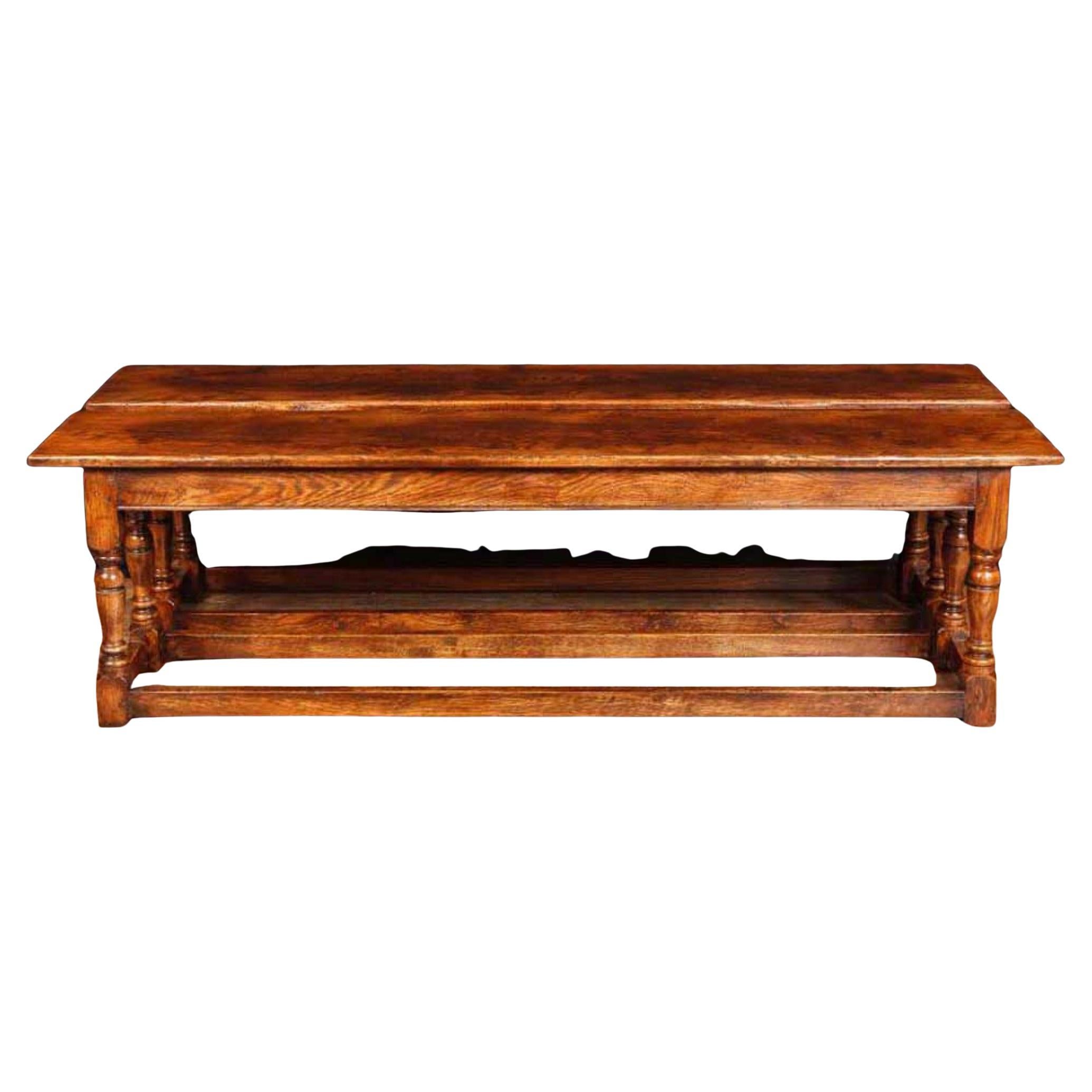 Coppia Panche Oak Farmhouse Sedute Panca Refettorio