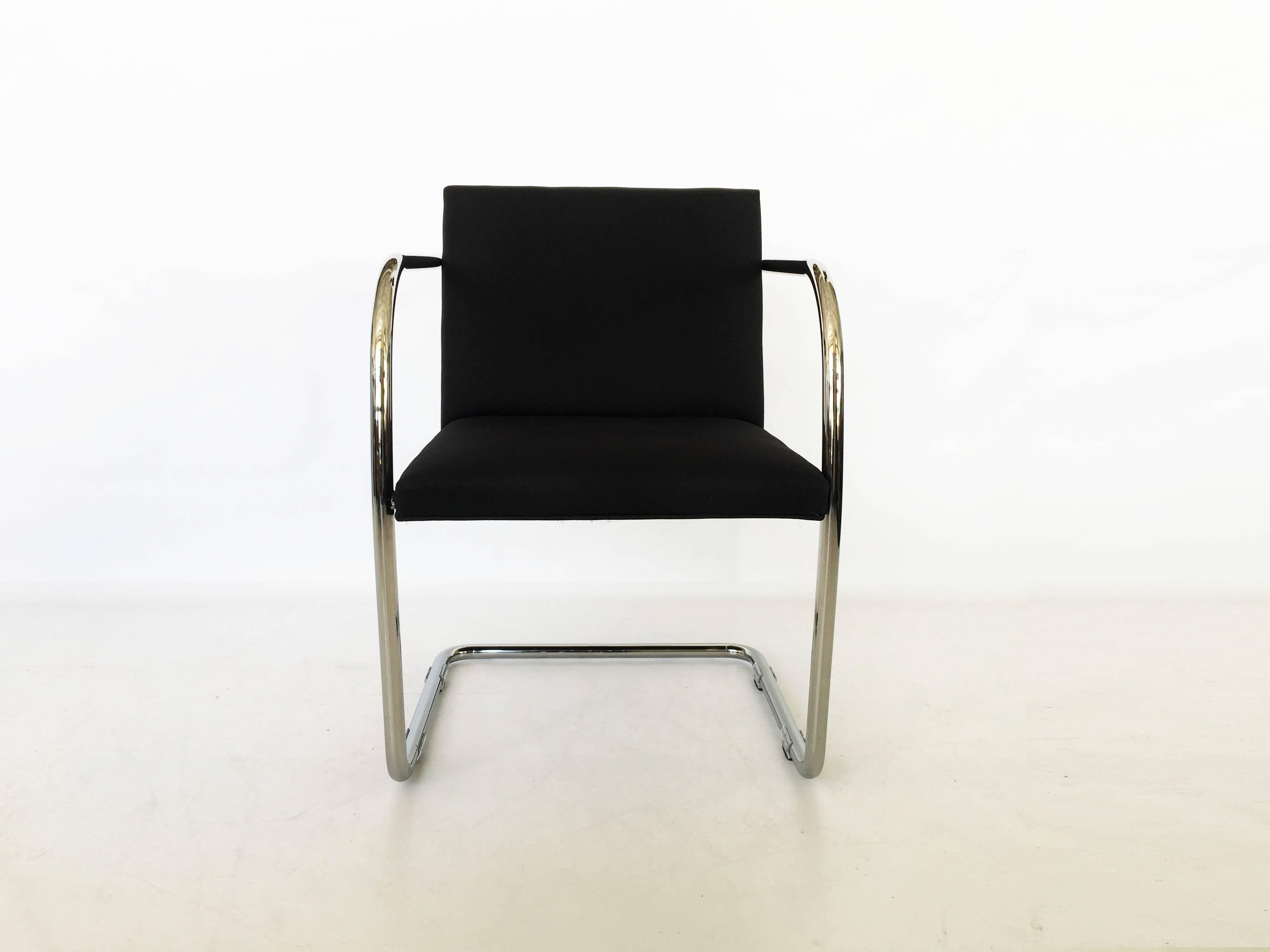 American Pair of Thonet Mies van der Rohe Brno Chairs For Sale