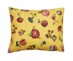 Pair of Bien Aimée Linen Pillows by Antoinette Poisson, Paris