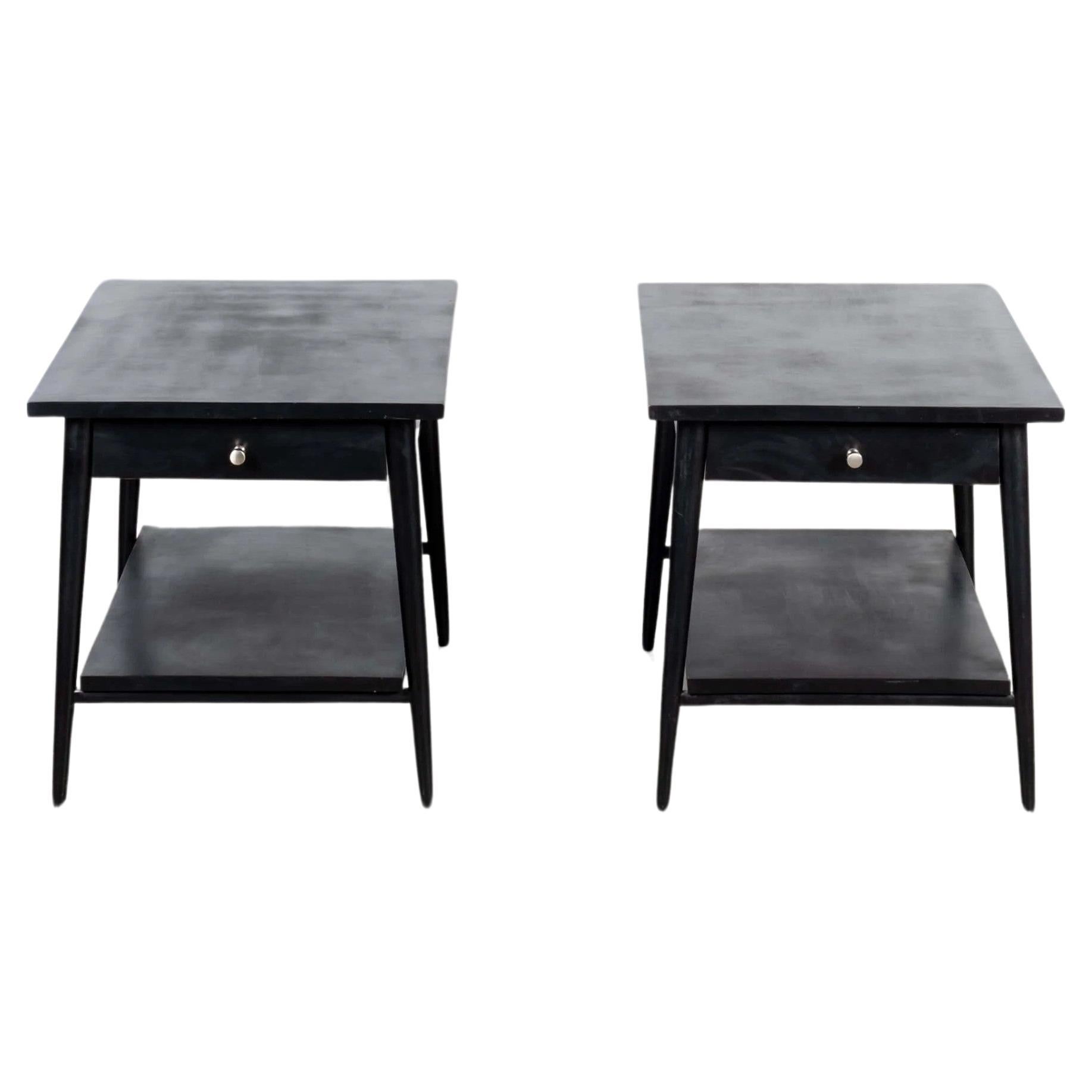 Pair of #1587 Side Tables by Paul McCobb, 1960s For Sale