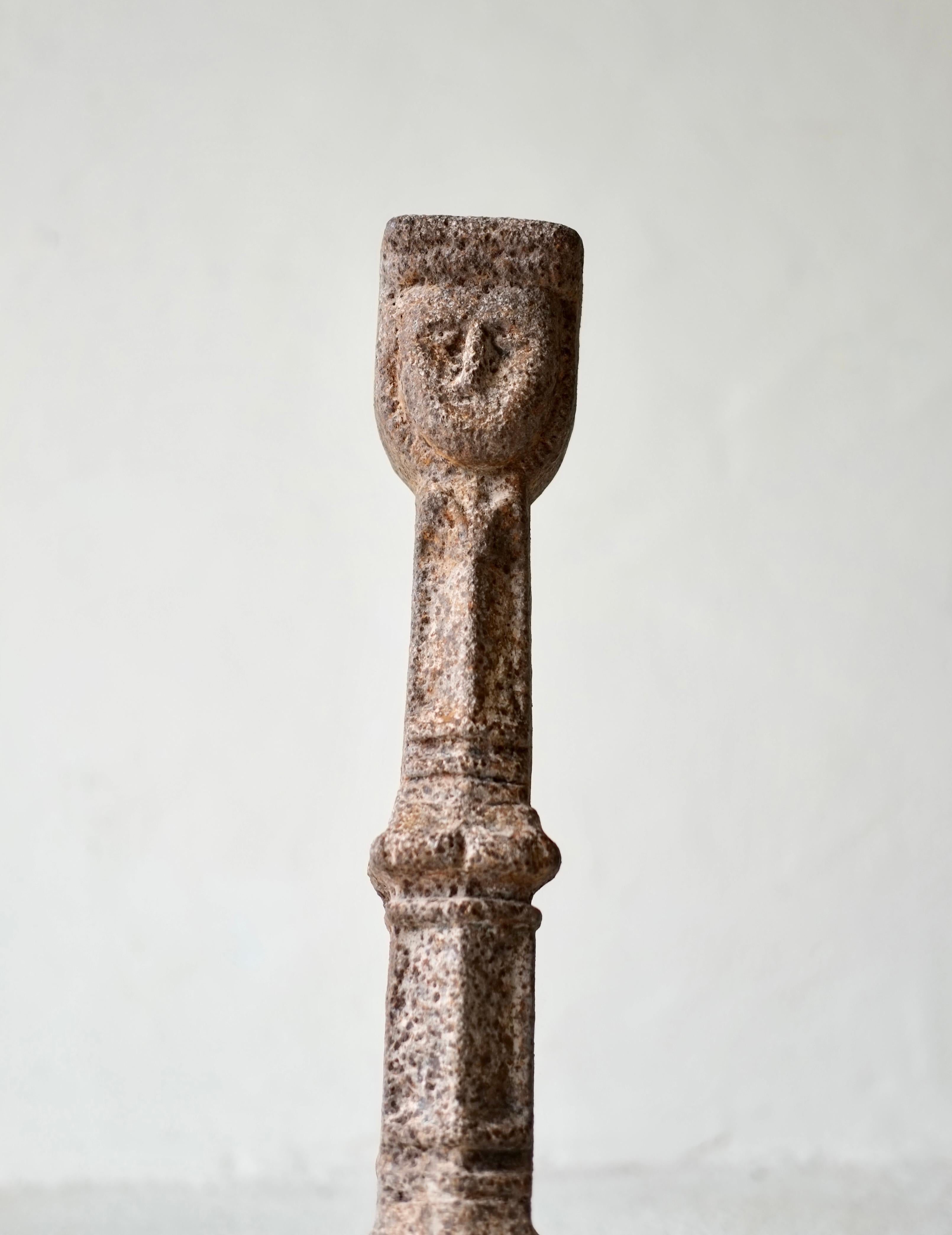 Pair Of 15th Century French Gothic Andirons For Sale 5