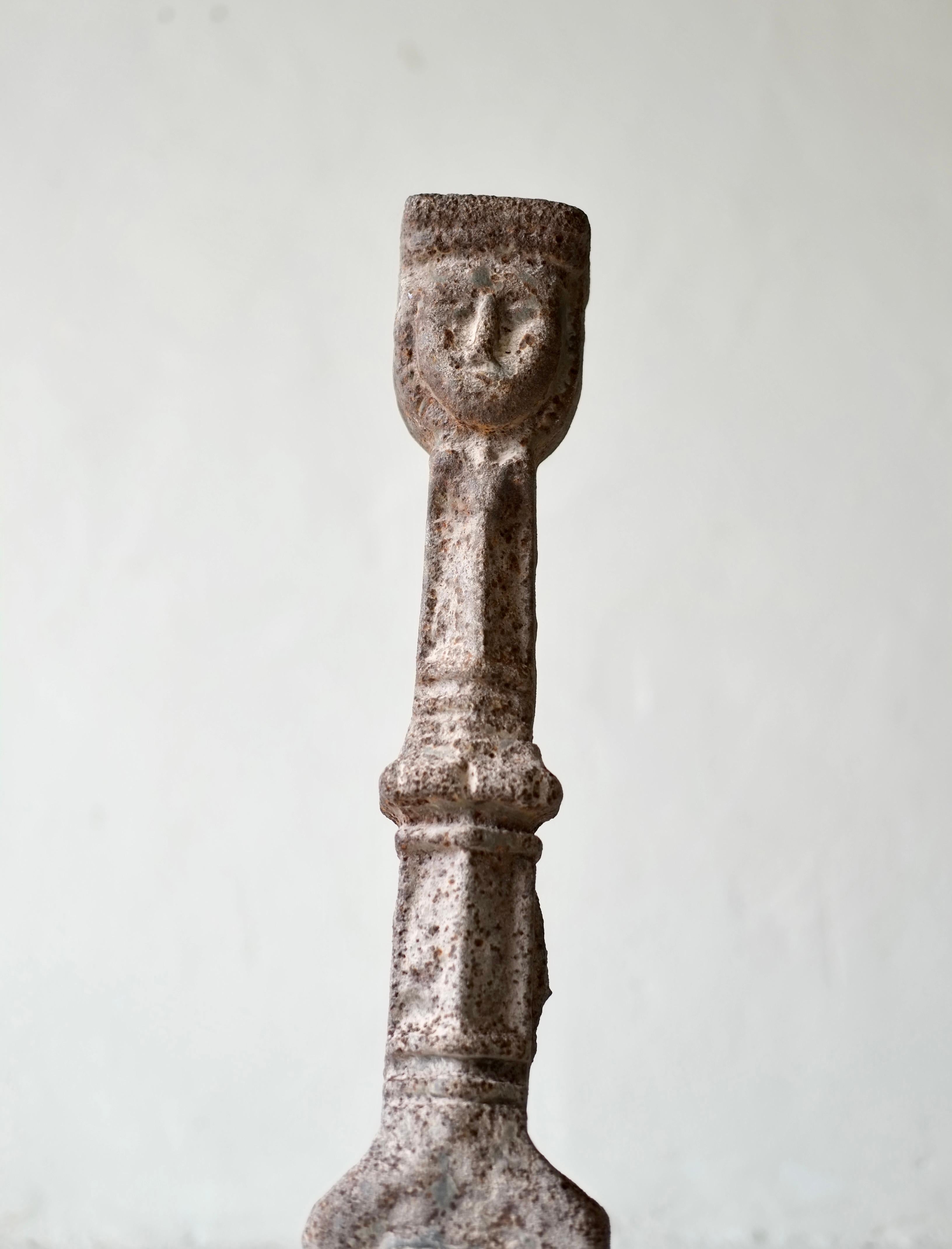 Pair Of 15th Century French Gothic Andirons For Sale 2