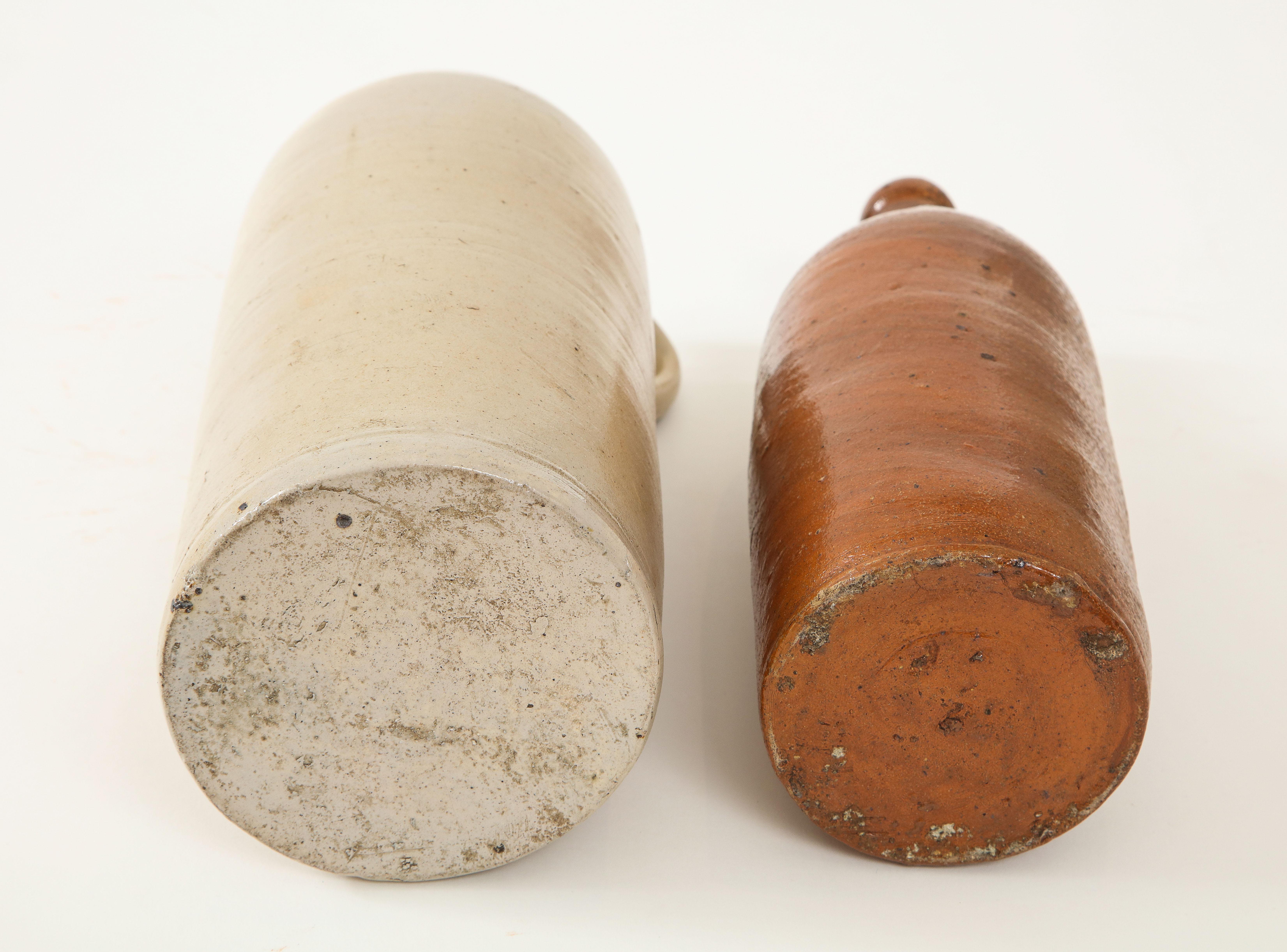 Pair of 16th & 17th Century German Salt Glazed Stoneware Beer Casks 2