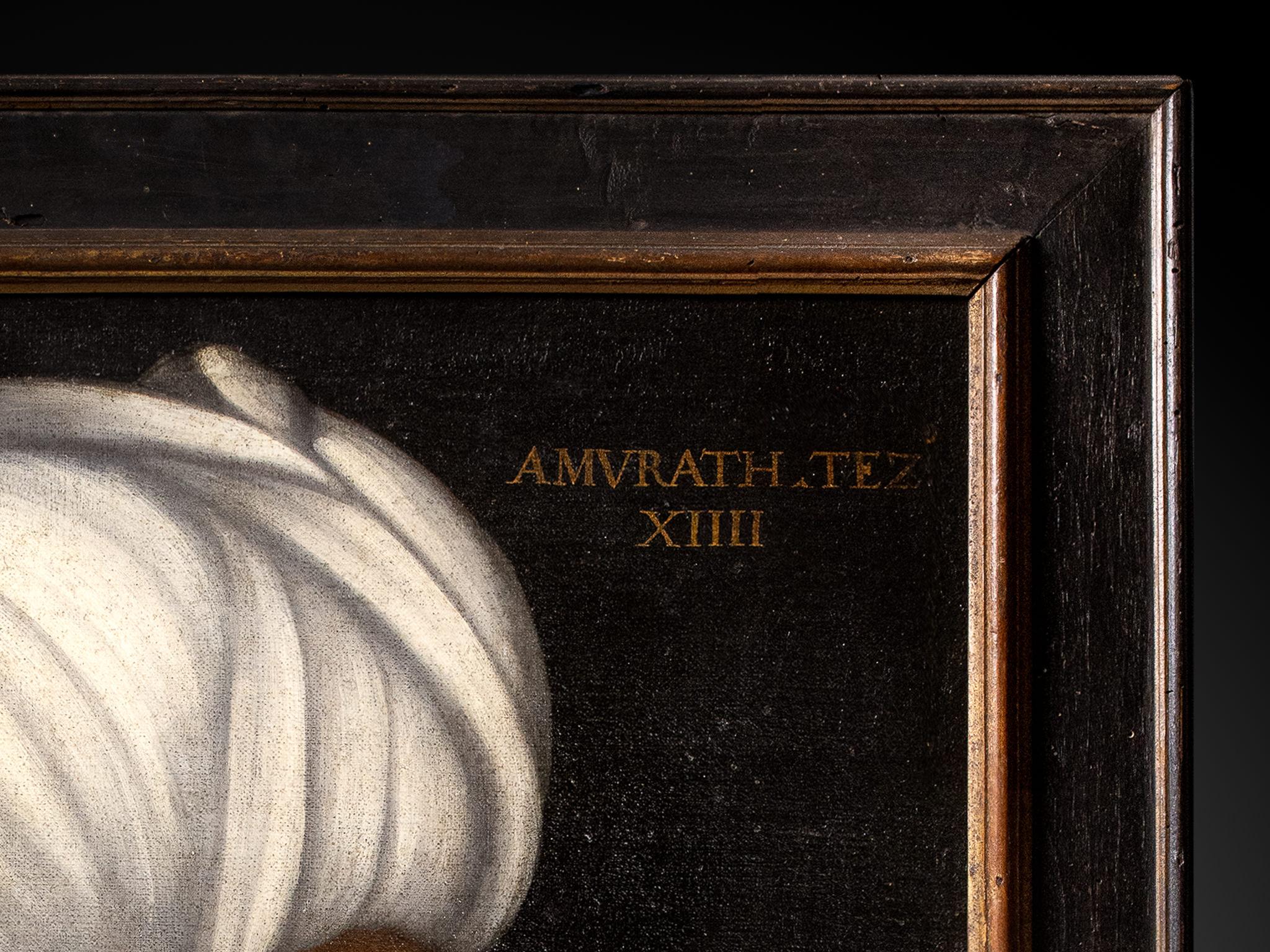 Porträt von Sultan Isa Çelebi (gestorben 1403), Identität in lateinischer Sprache.
Porträt von Sultan Murad III. (1546-1595), Identität in lateinischer Sprache eingetragen.

Die vorliegenden Gemälde beziehen sich auf die einem Anhänger von Paolo