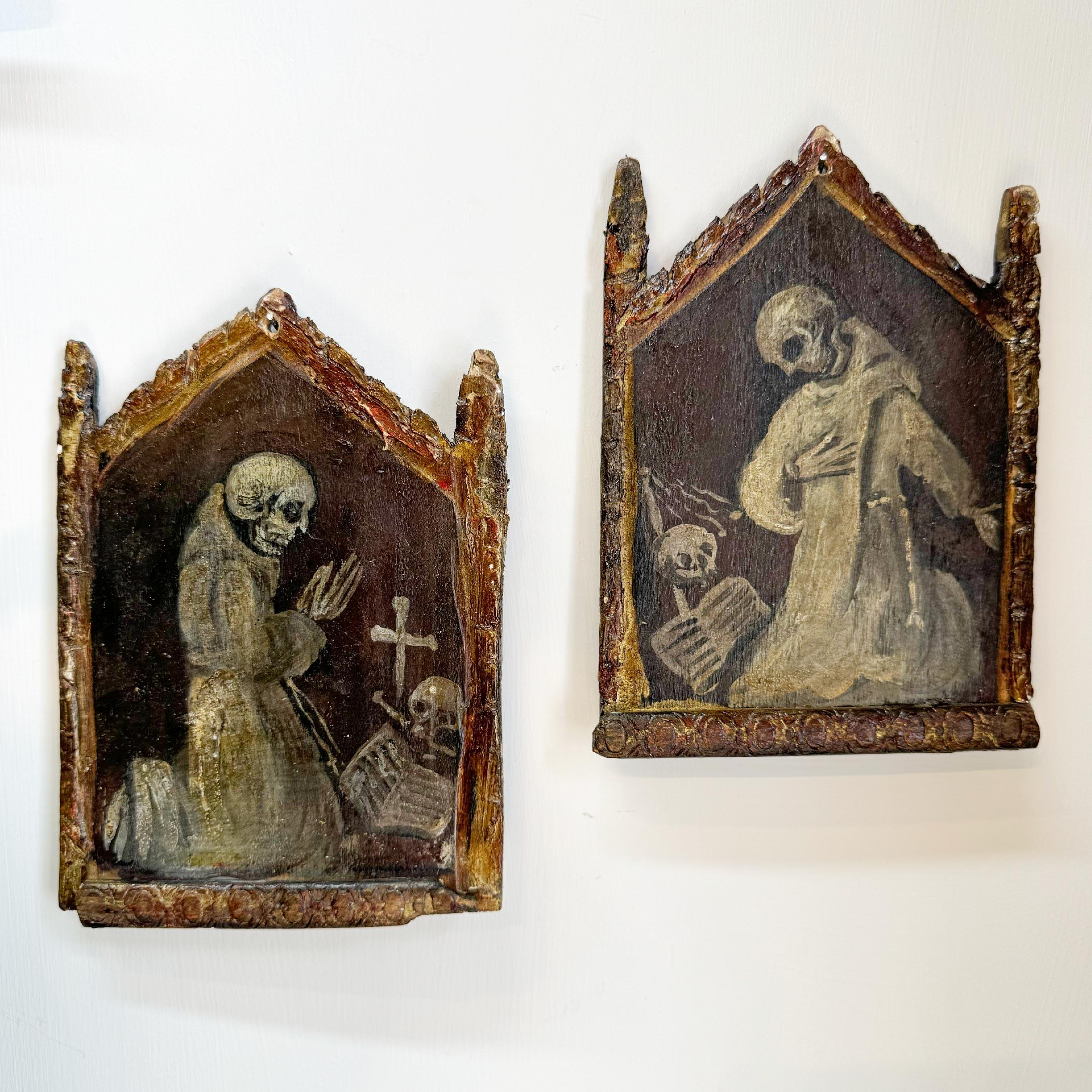 Paire d'Italie Memento Mori du 16ème siècle en vente 5