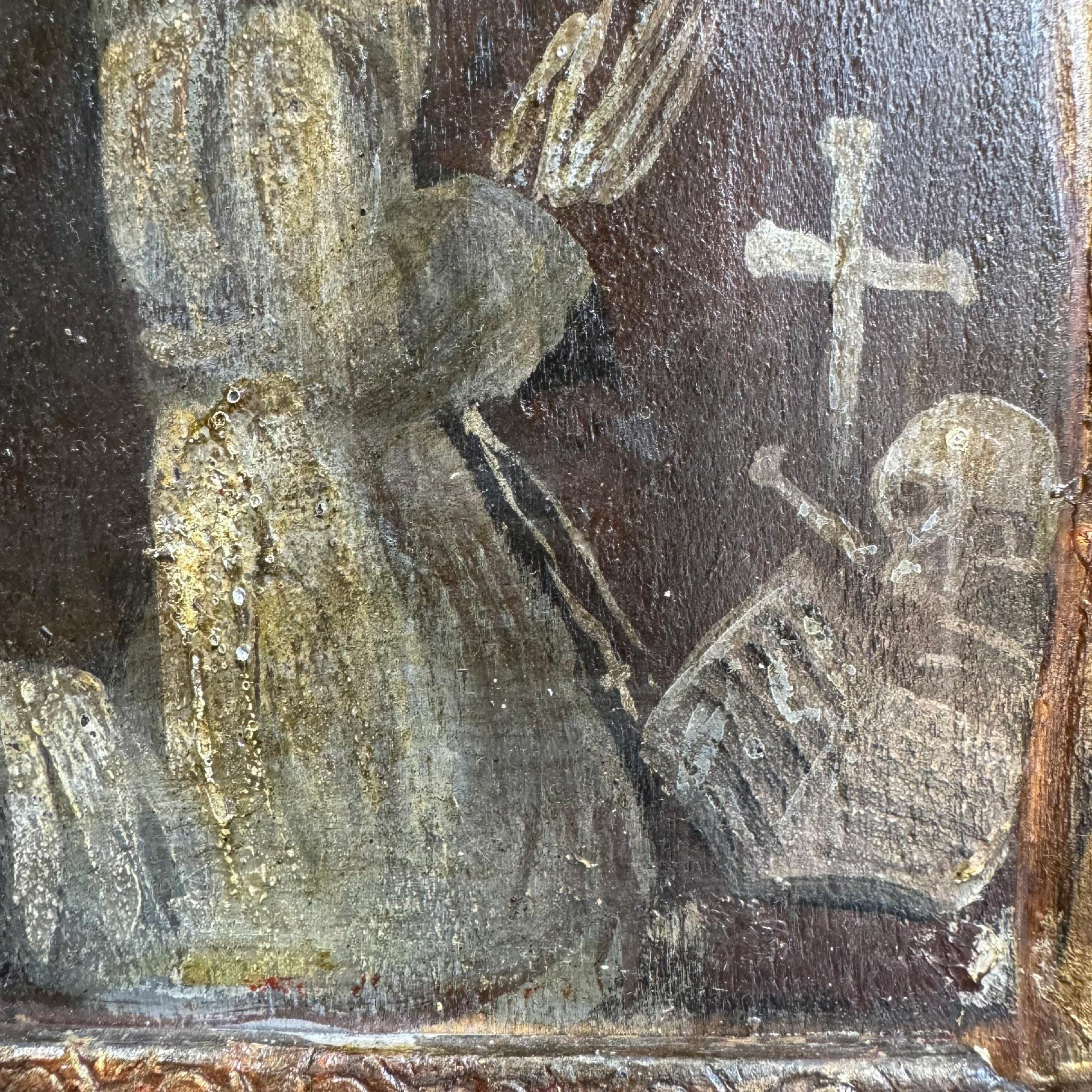XVIIIe siècle et antérieur Paire d'Italie Memento Mori du 16ème siècle en vente