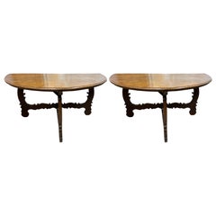 Pair Of 17th-18th Century Italian Console Tables