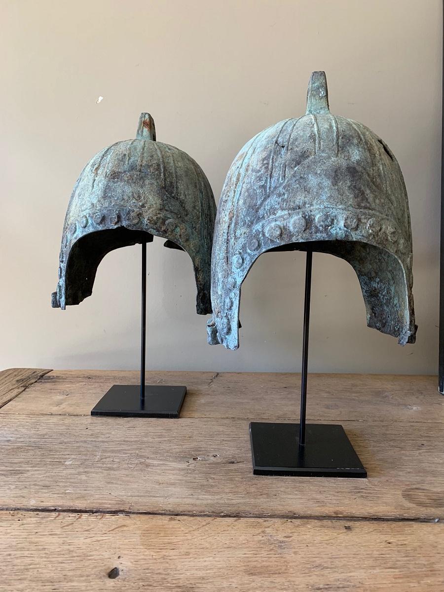 A pair of 17th century bronze Mosklampfragments. Probably Turkey.