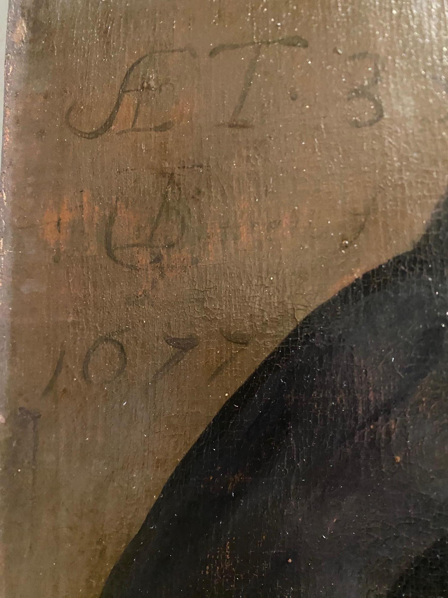 Coppia di ritratti olandesi del XVII secolo in vendita 11