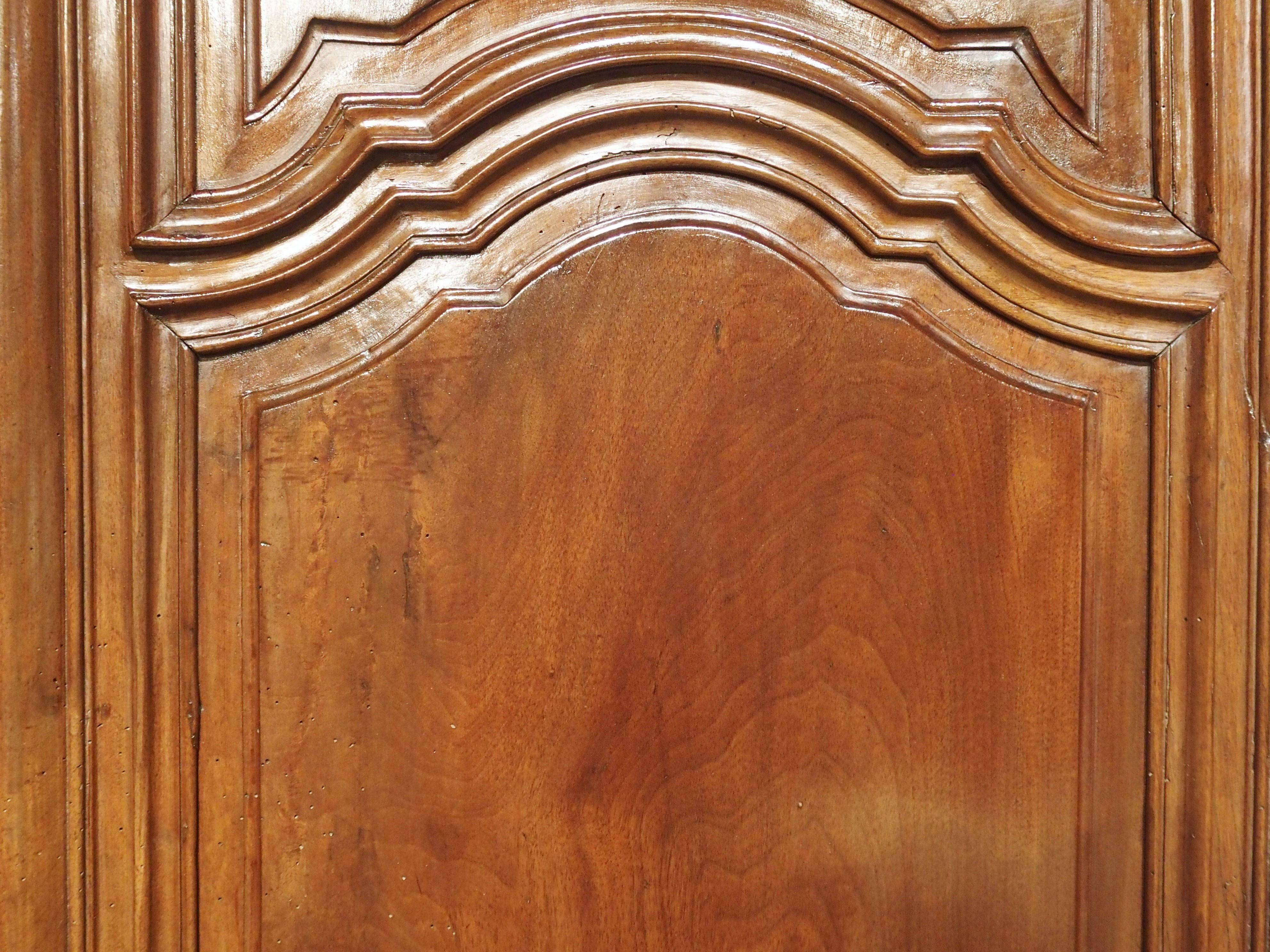 Pair of 17th Century French Walnut Wood Armoire Doors 6