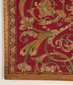 Pair of 17th Century Italian Renaissance Silk Panels
