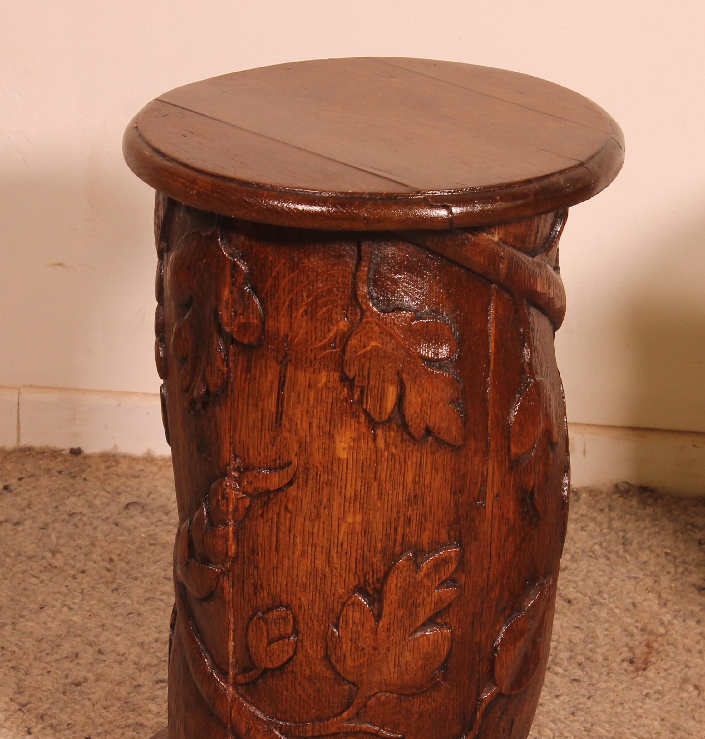Coppia di comodini o di copridivani in Oak del XVII secolo in vendita 2
