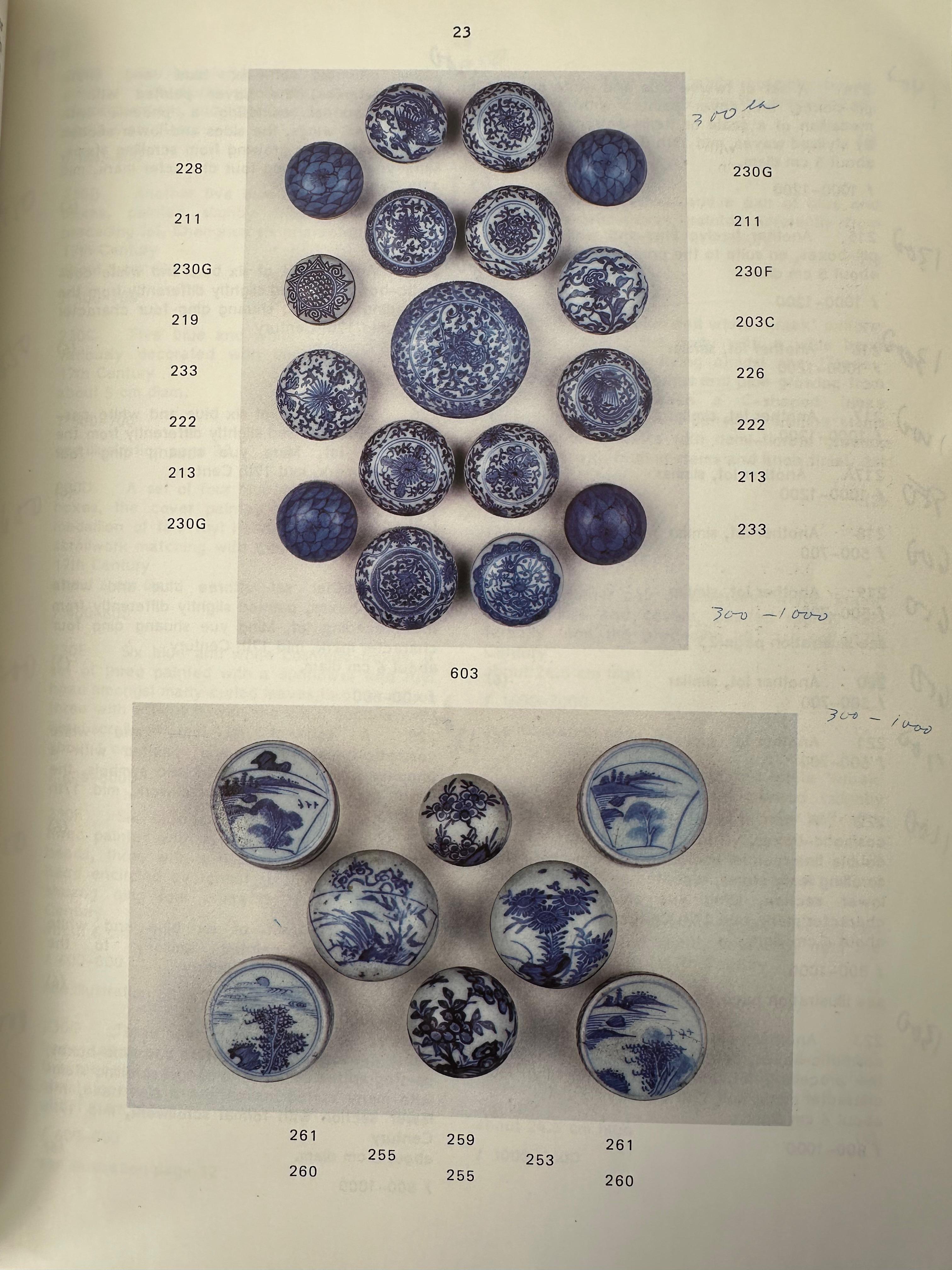 Paire de boîtes en porcelaine du XVIIe siècle provenant du Cargo Hatcher en vente 12