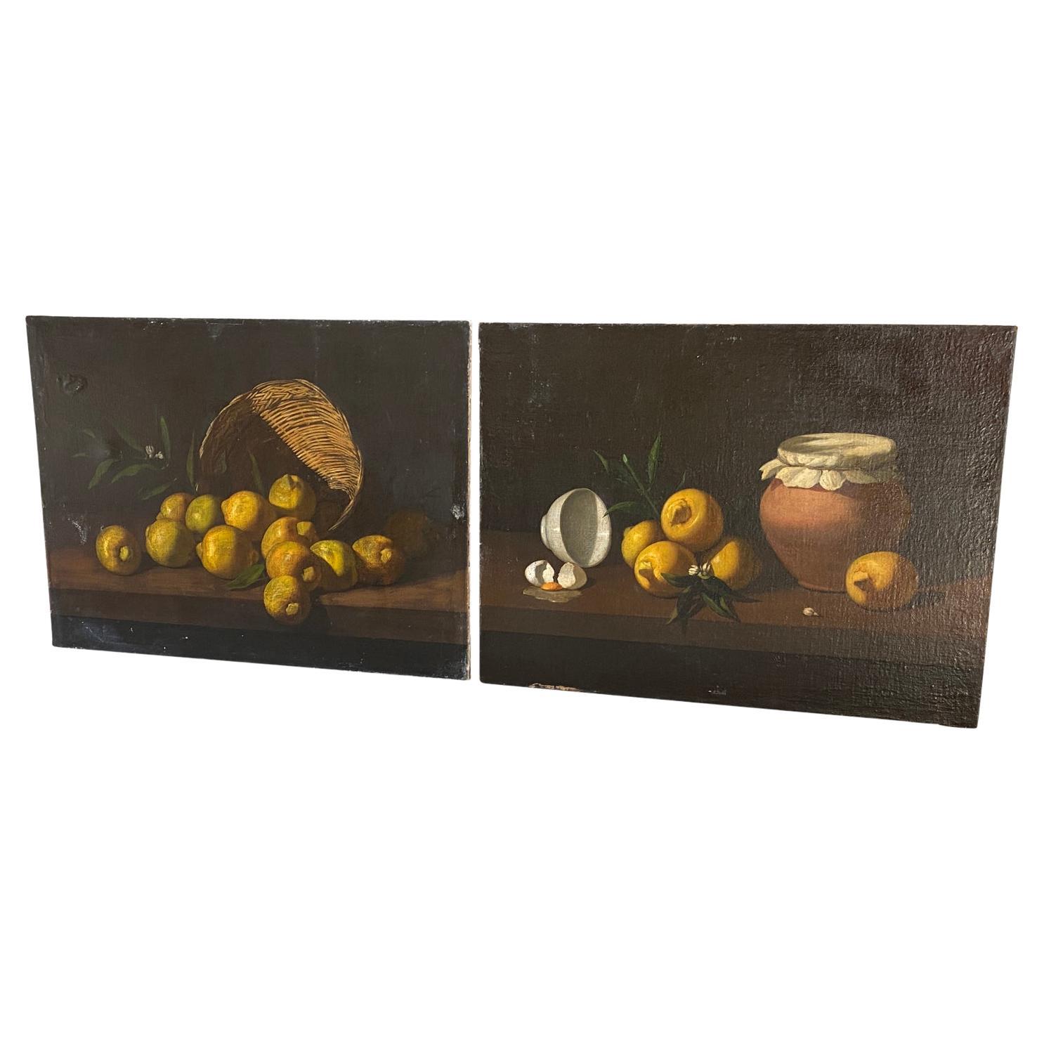 Pair of 17th Century Spanish Oil Paintings