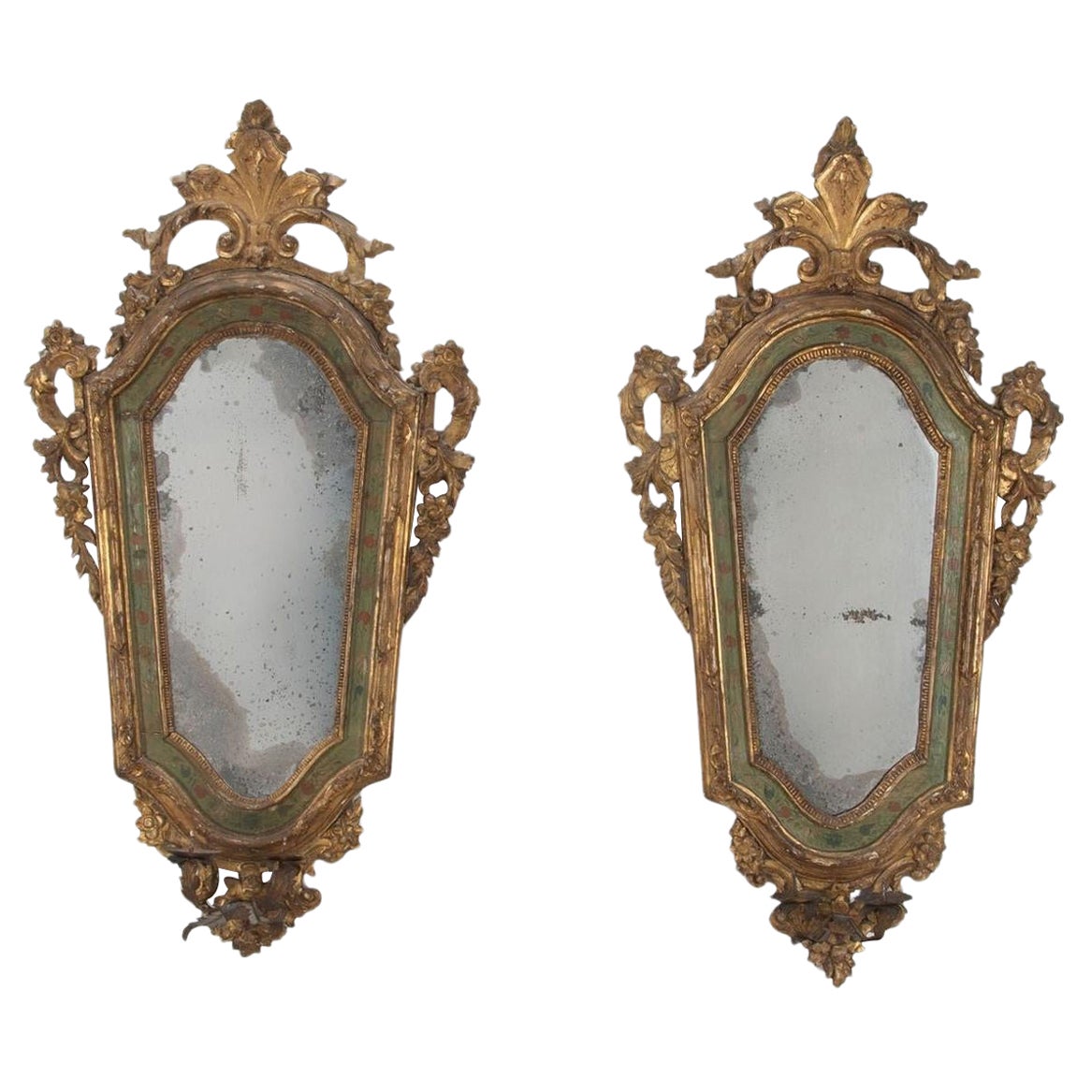Pair of 17th Century Venetian Mirrors