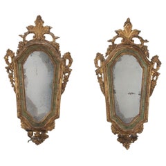 Antique Pair of 17th Century Venetian Mirrors