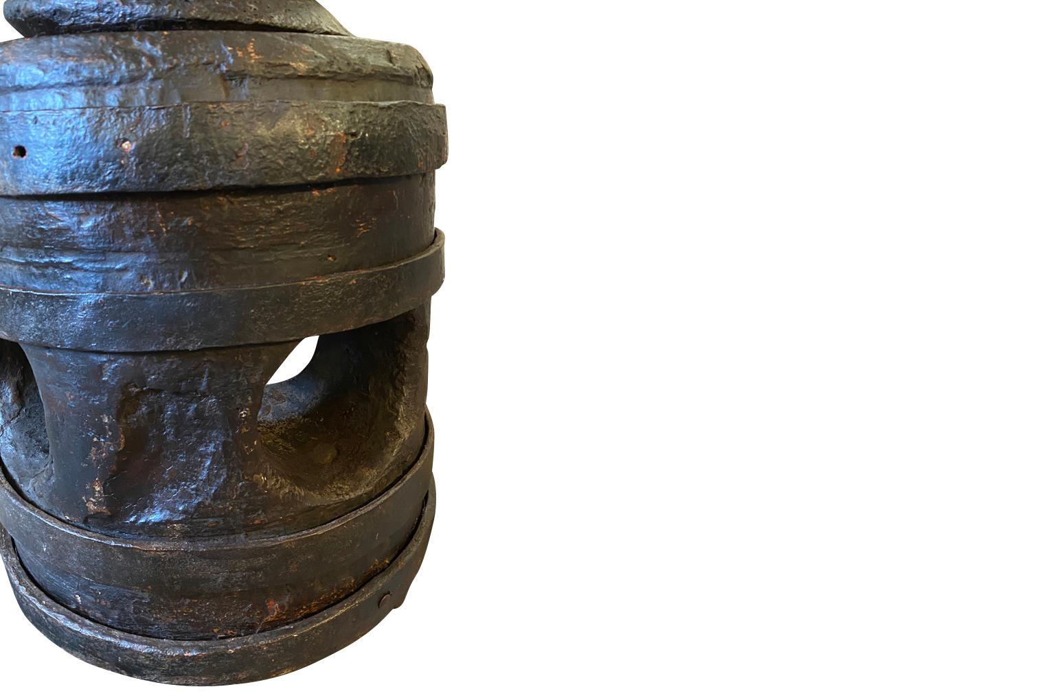 Pair Of 17th Century Wine Press Screws 9