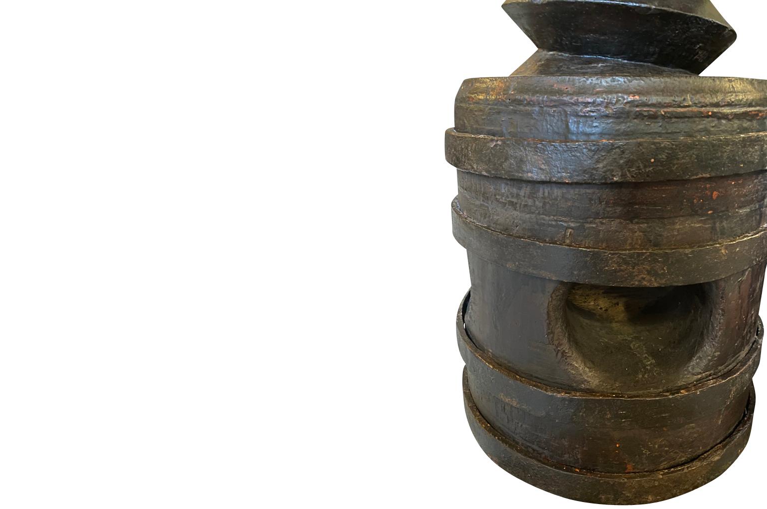 Pair Of 17th Century Wine Press Screws 10
