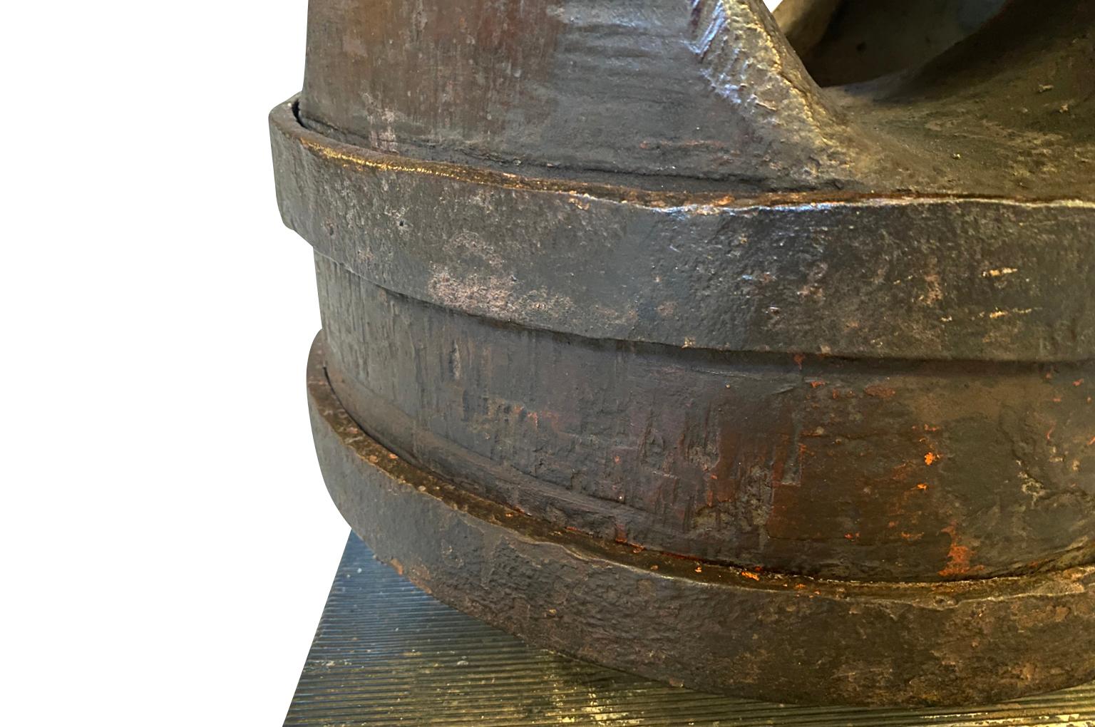 Pair Of 17th Century Wine Press Screws 11