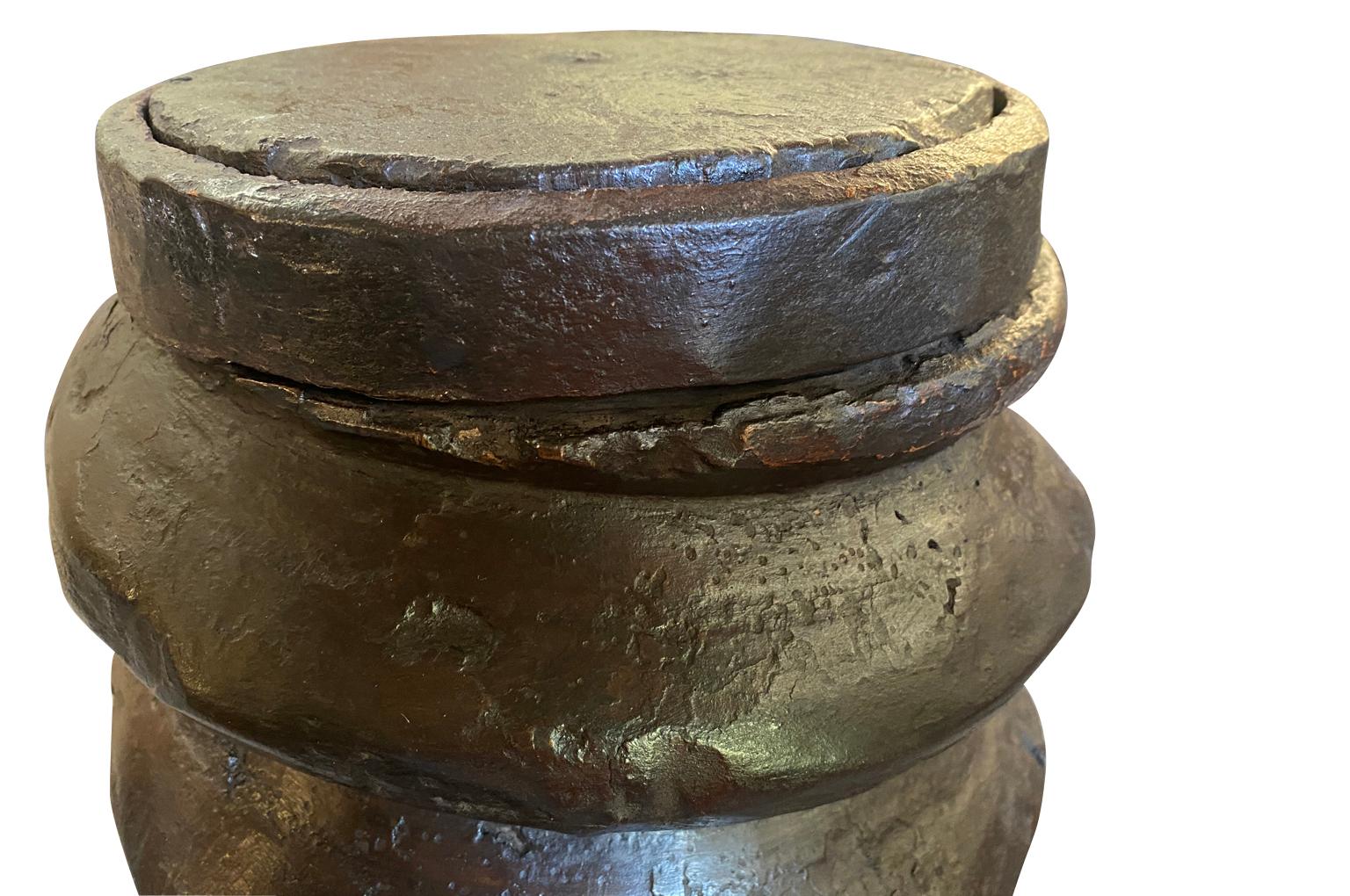 Pair Of 17th Century Wine Press Screws 3
