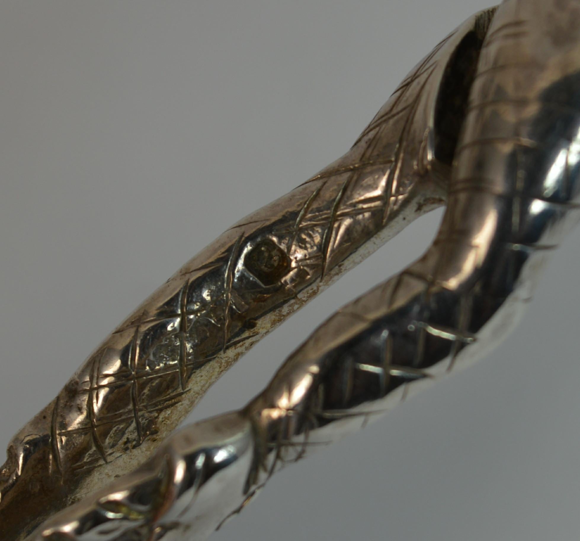 George III Pair of 1816 Georgian Silver Sugar Nips or Tongs of Harlequin Design For Sale