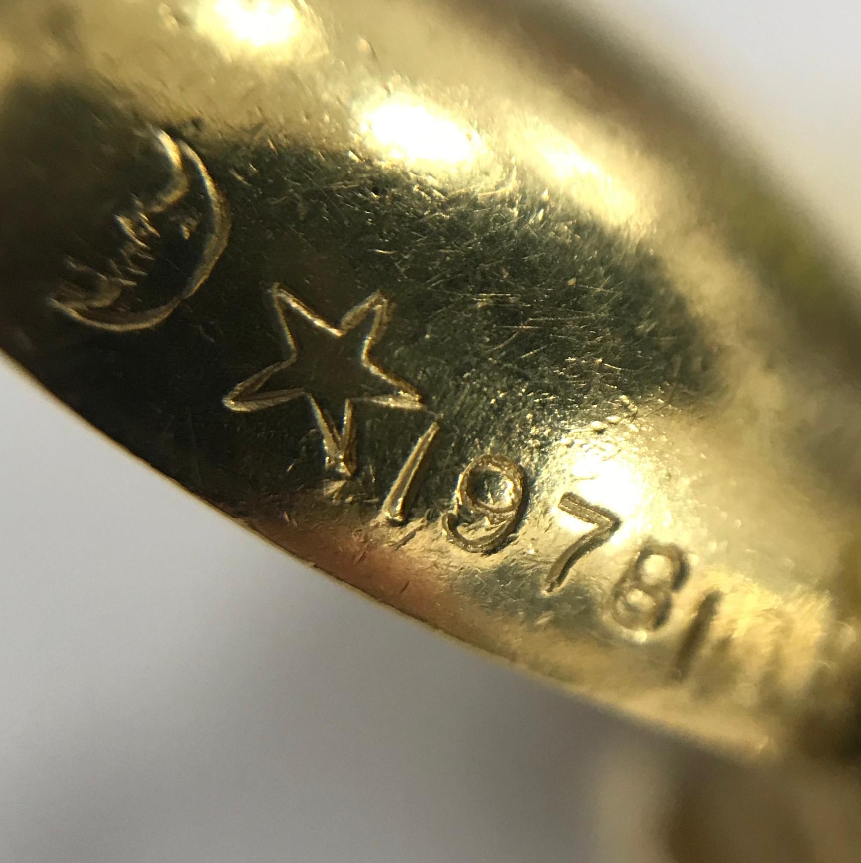 Kieselstein-Cord 18k Yellow Gold Butterfly Ear Clips 1978 In Good Condition For Sale In Sherman Oaks, CA