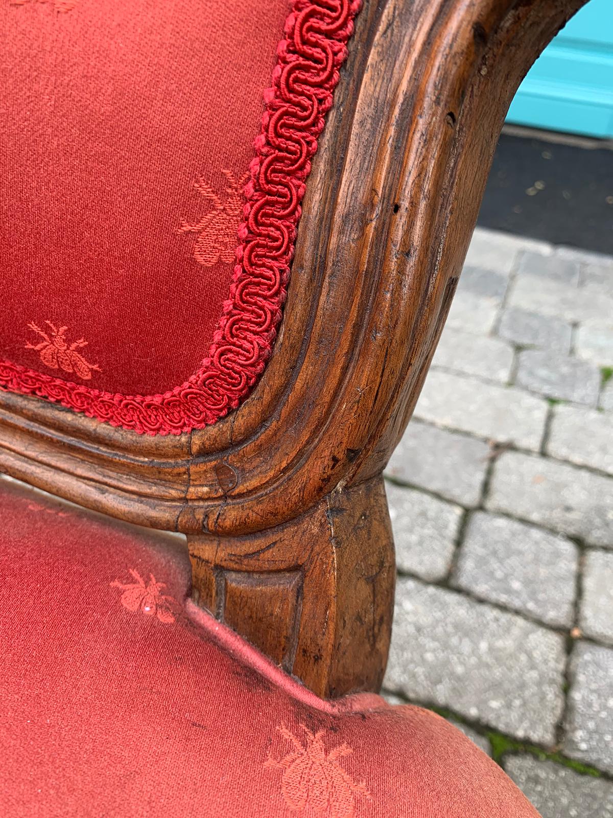 Pair of 18th-19th Century Italian Armchairs For Sale 6
