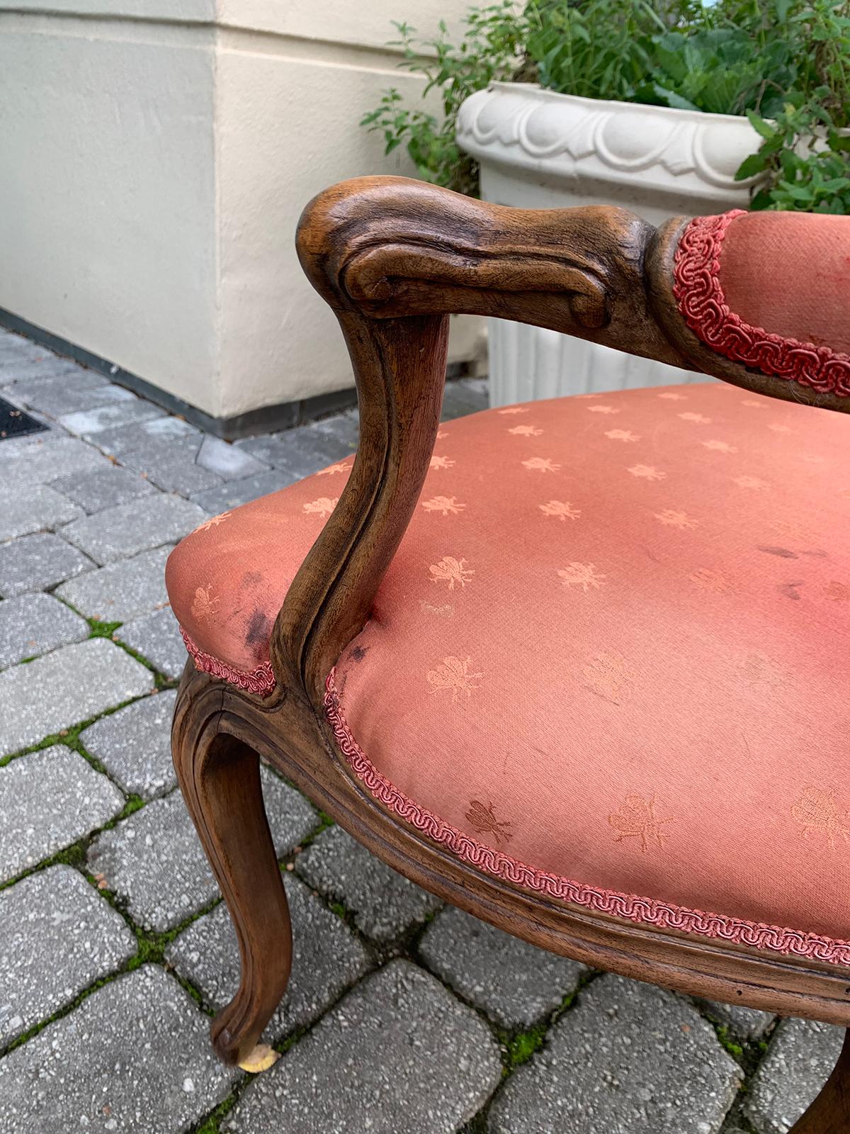 Pair of 18th-19th Century Italian Armchairs For Sale 9