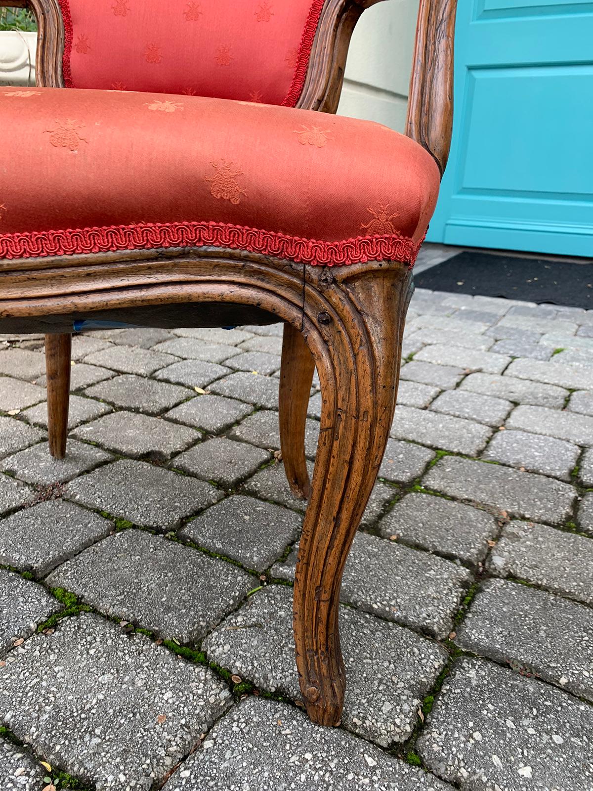 Pair of 18th-19th Century Italian Armchairs For Sale 11