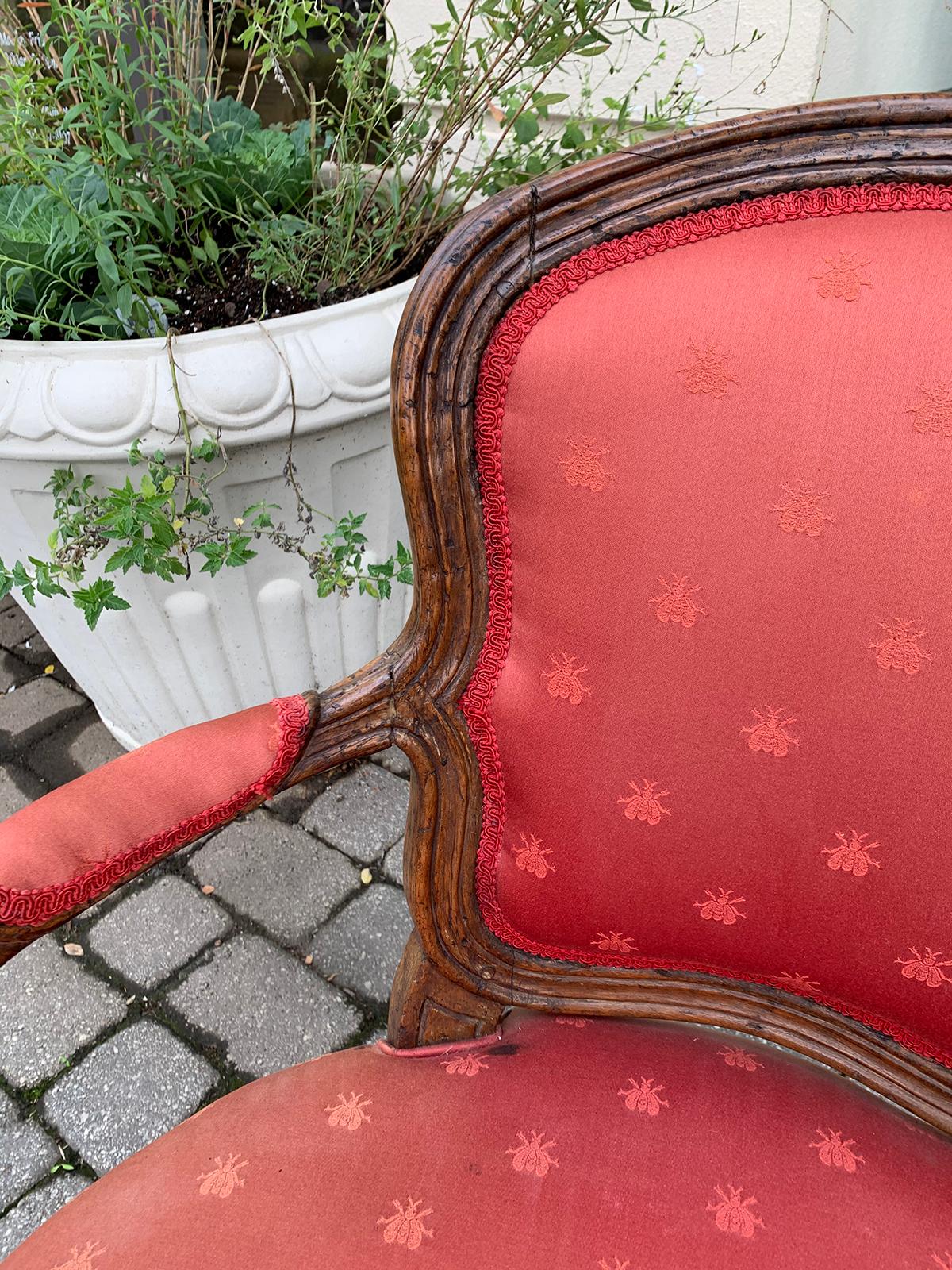 Pair of 18th-19th Century Italian Armchairs For Sale 5
