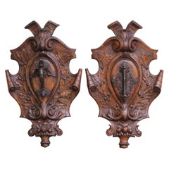Metal Wall-mounted Sculptures