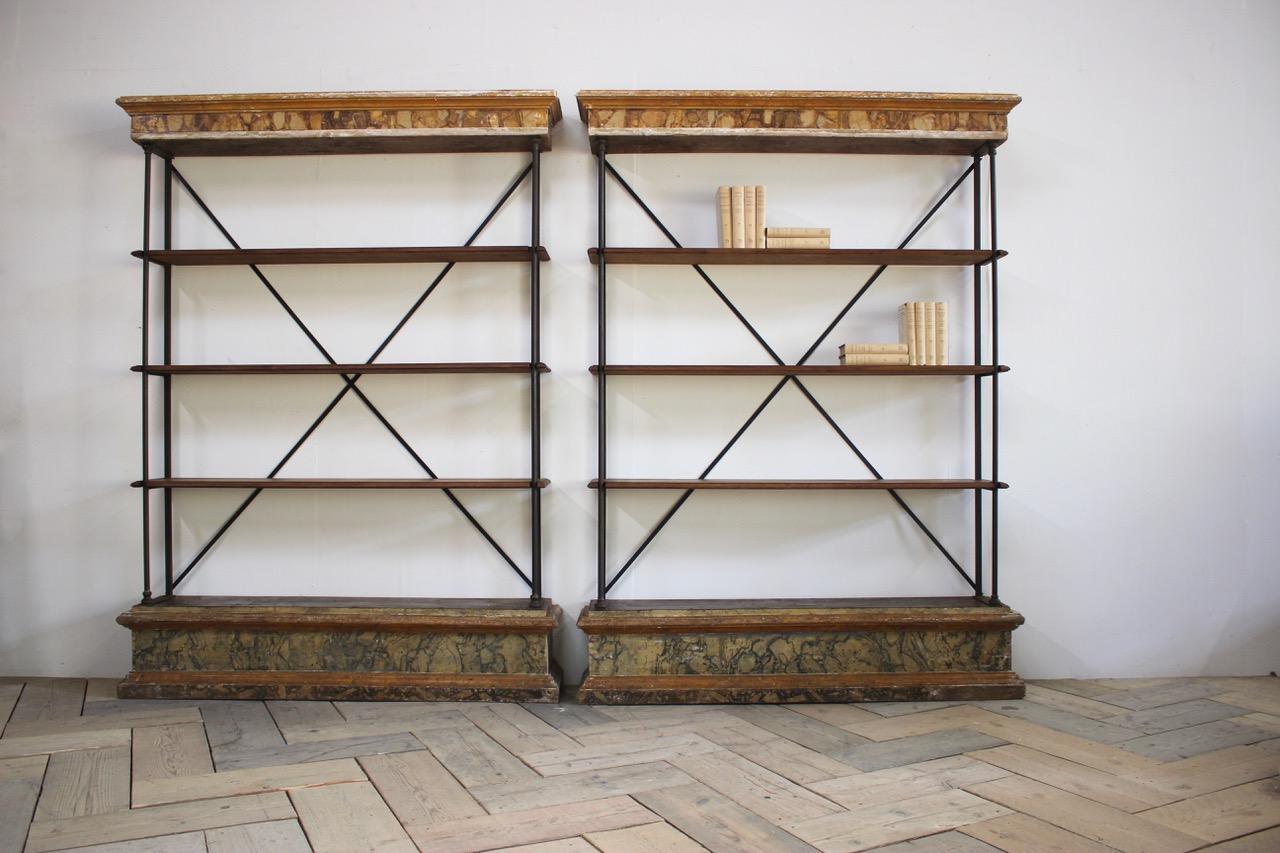 Pair of 18th Century and Later Bookcases or Display Cabinets 5