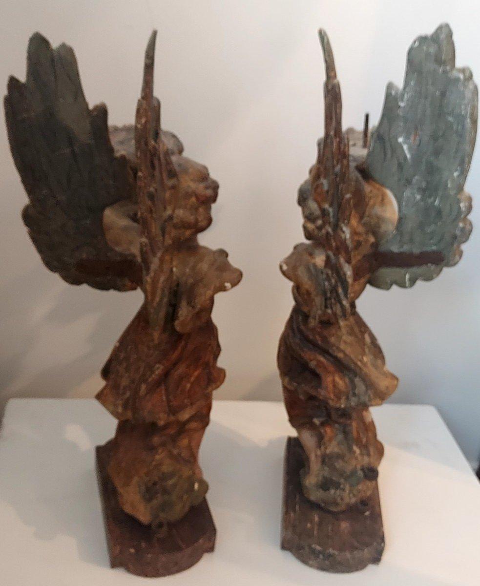 Italian Pair of 18th century Archangels For Sale
