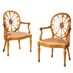 Pair of 18th Century Style Armchairs